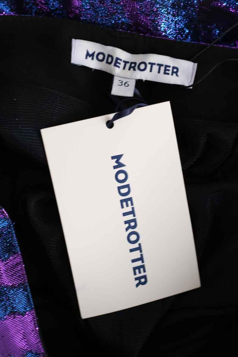 Pantalon carot MODETROTTER - Seconde Main Violet