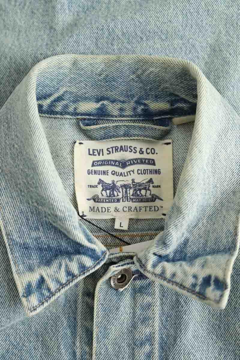 Cotton jacket LEVI'S - Seconde main White