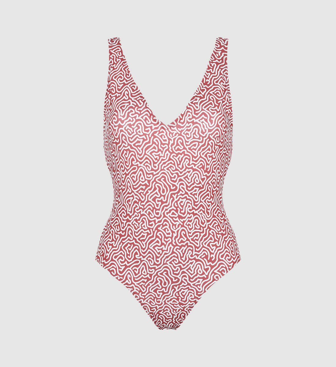 One-piece swimsuit - Kalahari GILI'S Brown