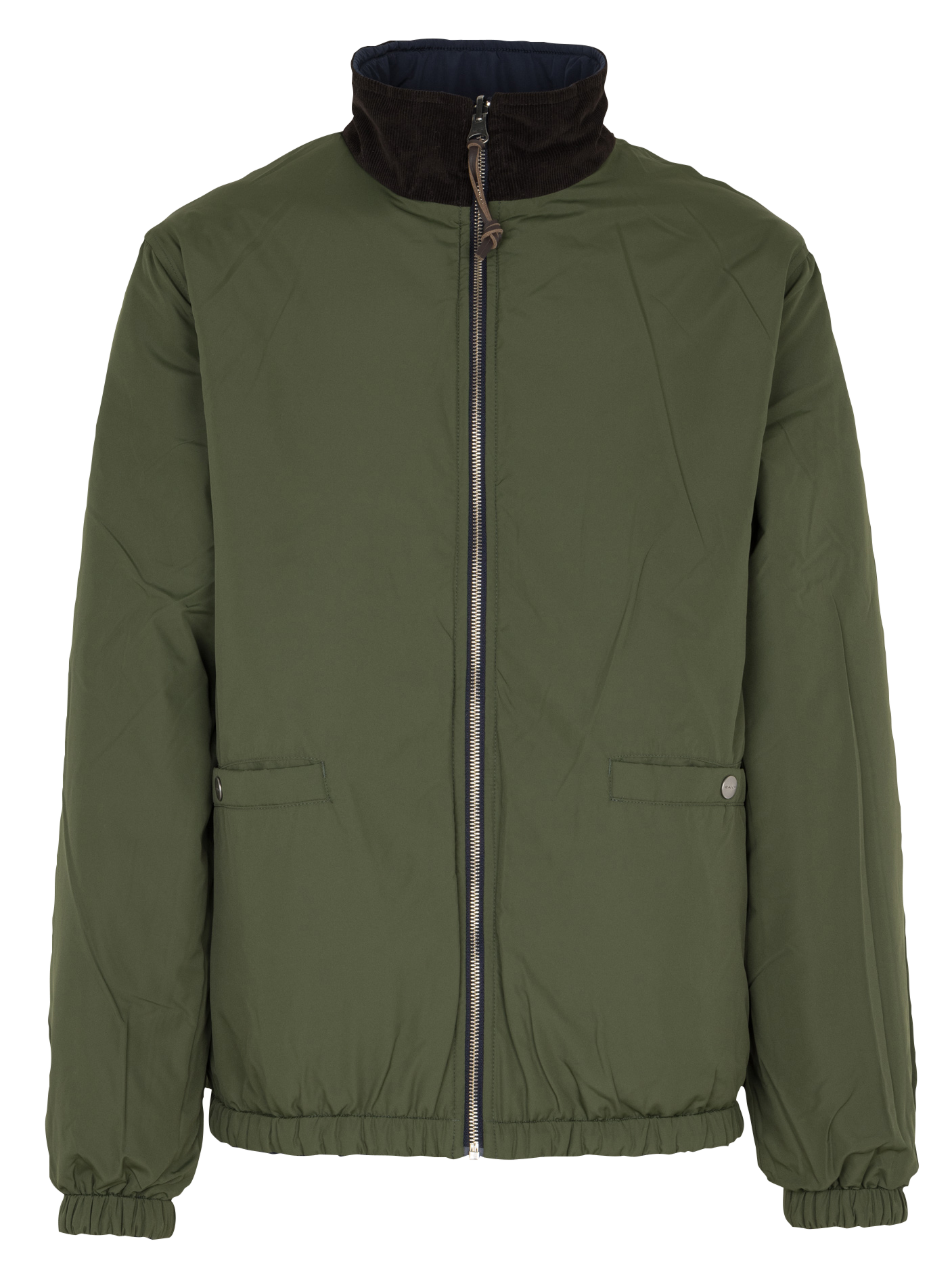 Reversible jacket with high neck GANT Blue