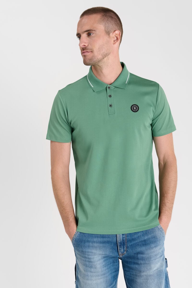 Polo shirt LE TEMPS DES CERISES Green