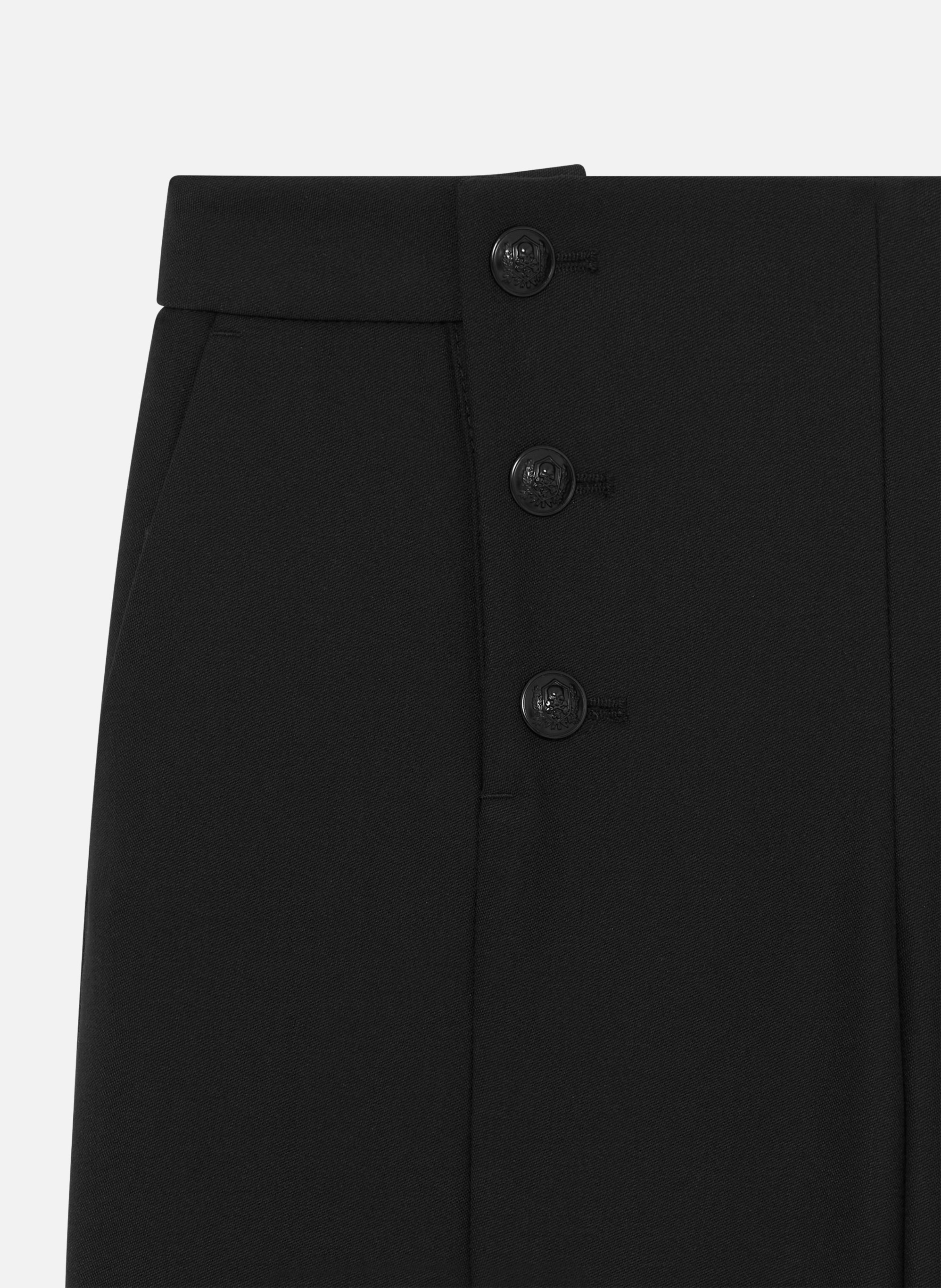 Straight-leg sailor pants THE KOOPLES Black