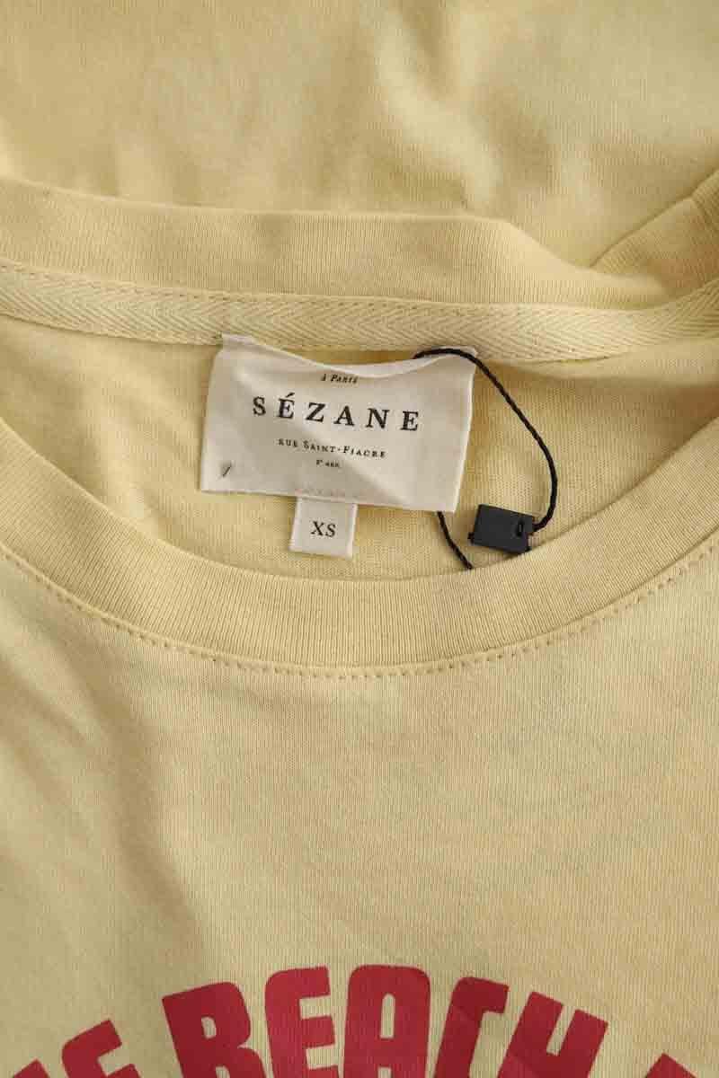 T-shirt SEZANE - Seconde main Yellow