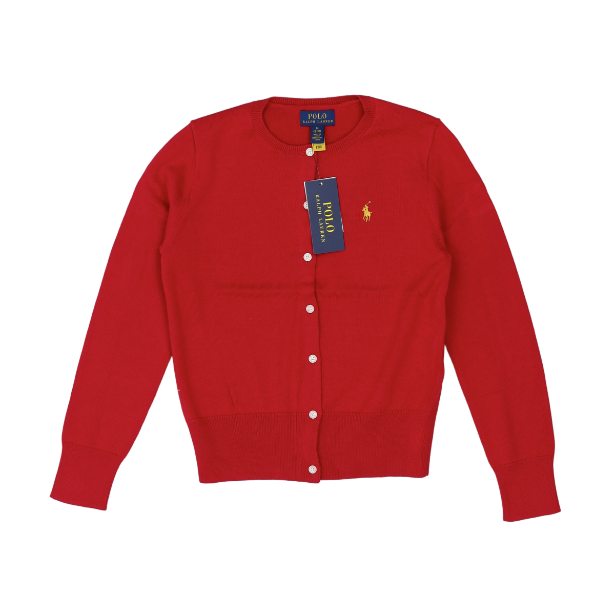 Red children's cardigan - 8 years POLO RALPH LAUREN - Seconde Main Red