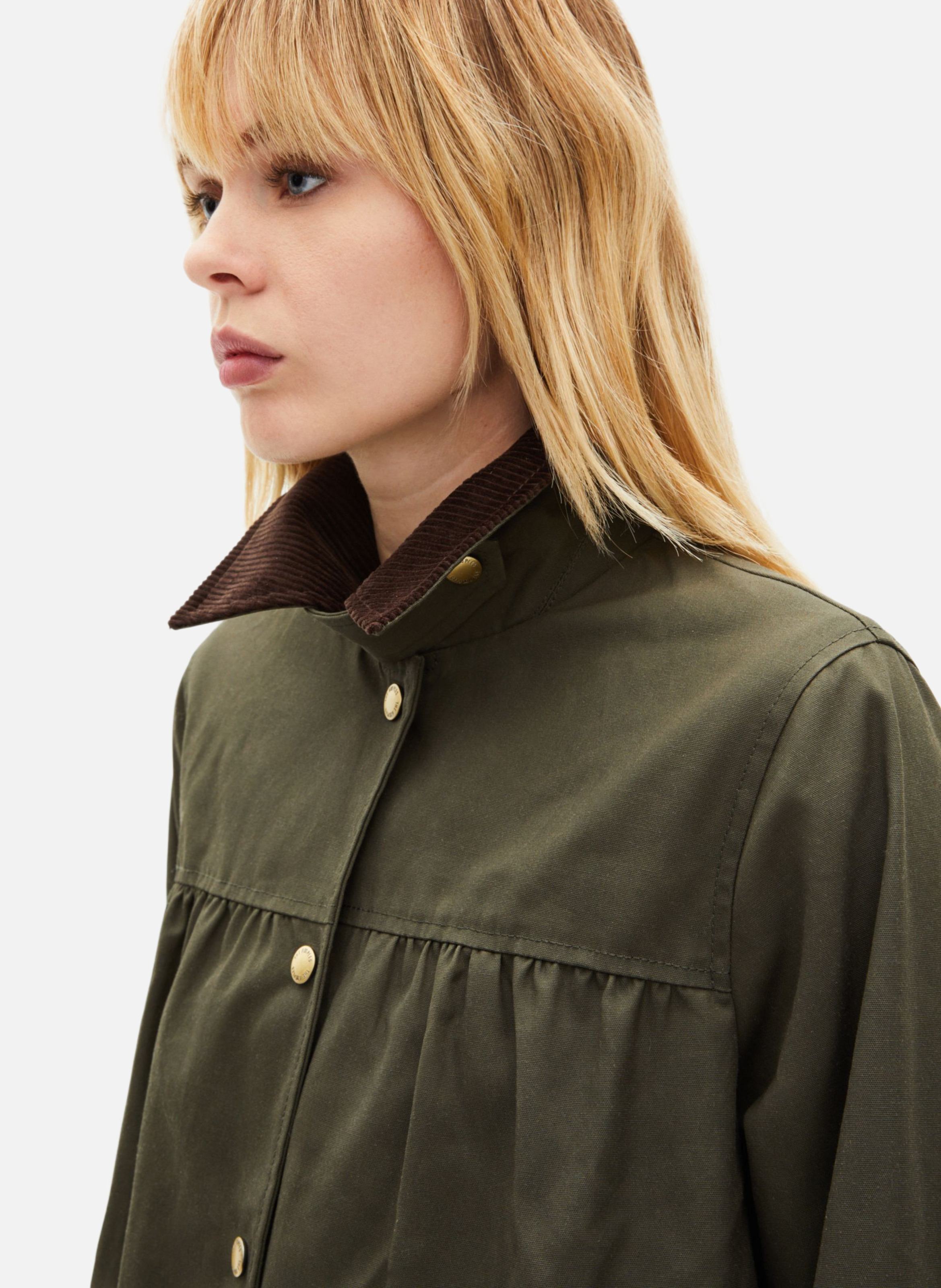 Cotton jacket THE KOOPLES Green