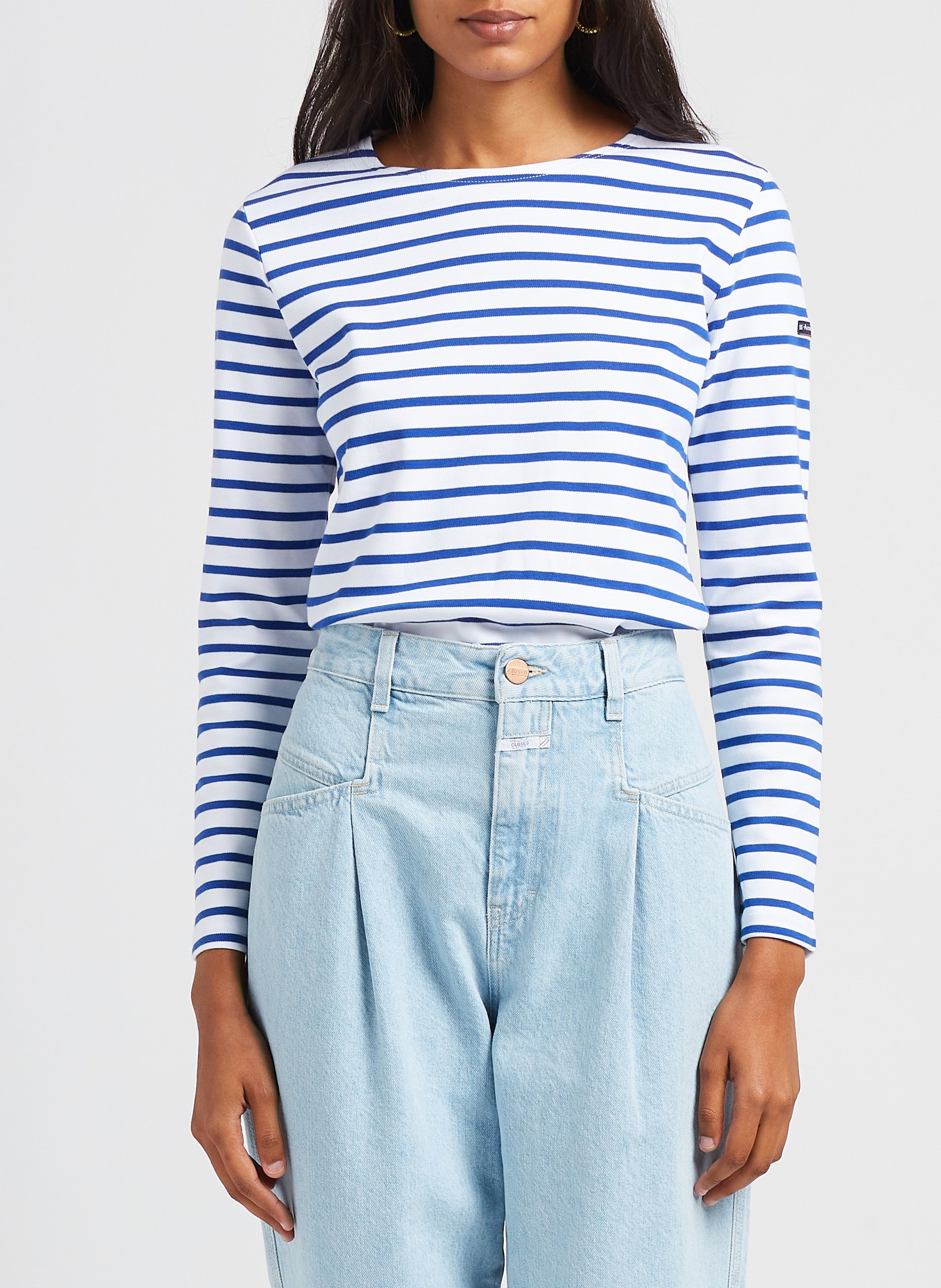 Matrosenshirt aus Baumwolle mit Rundhalsausschnitt ARMOR LUX