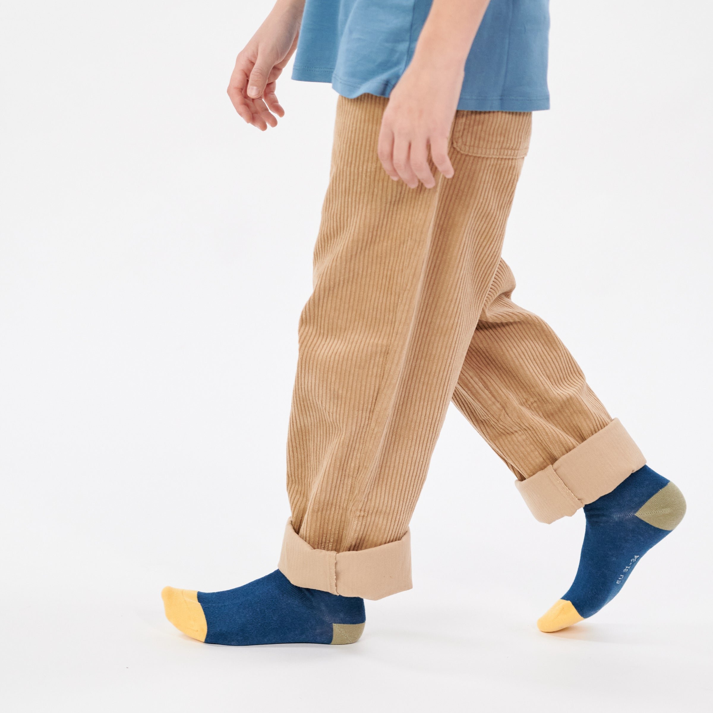 Retro socks BILLYBELT Blue