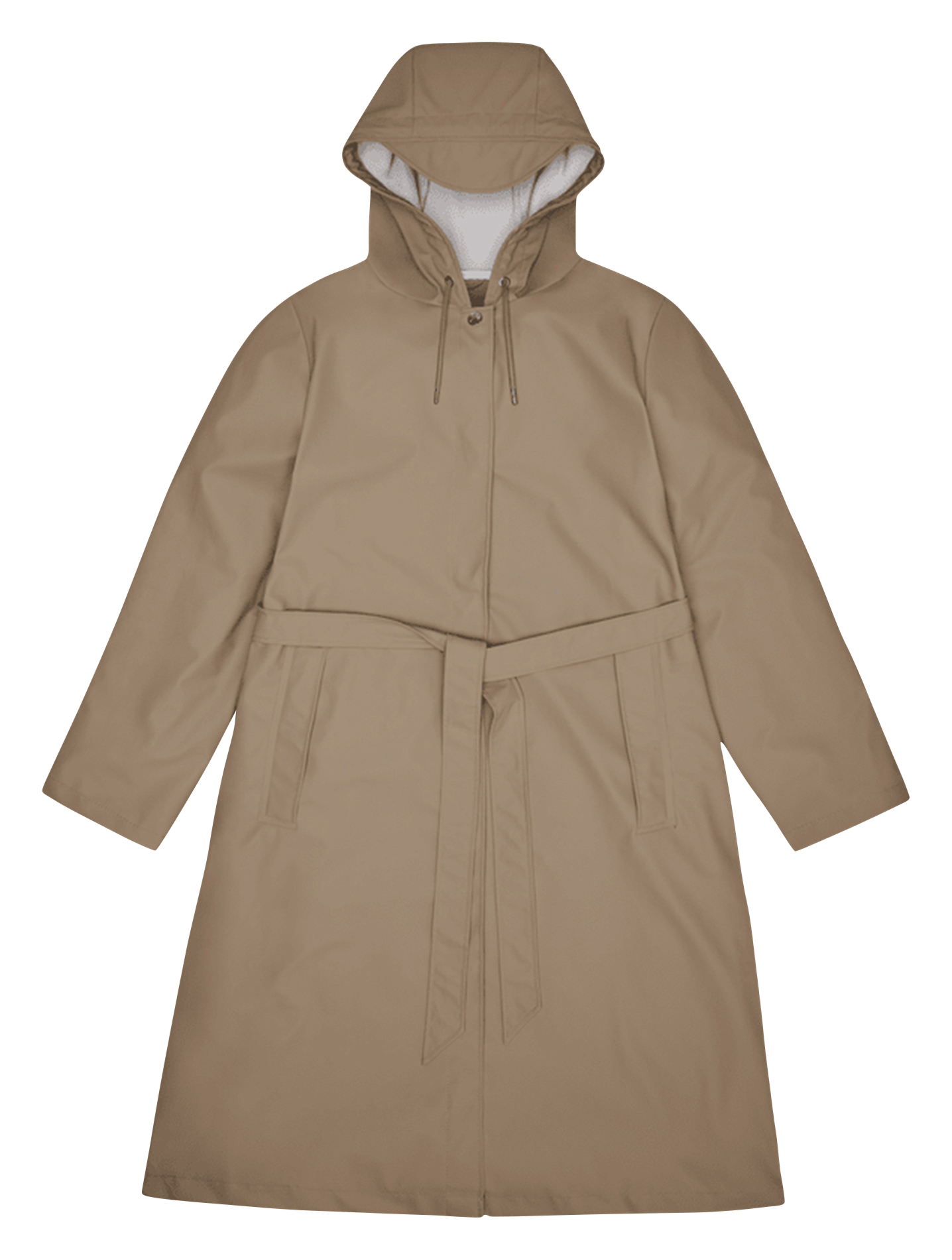 Imperméable droit col rond RAINS
