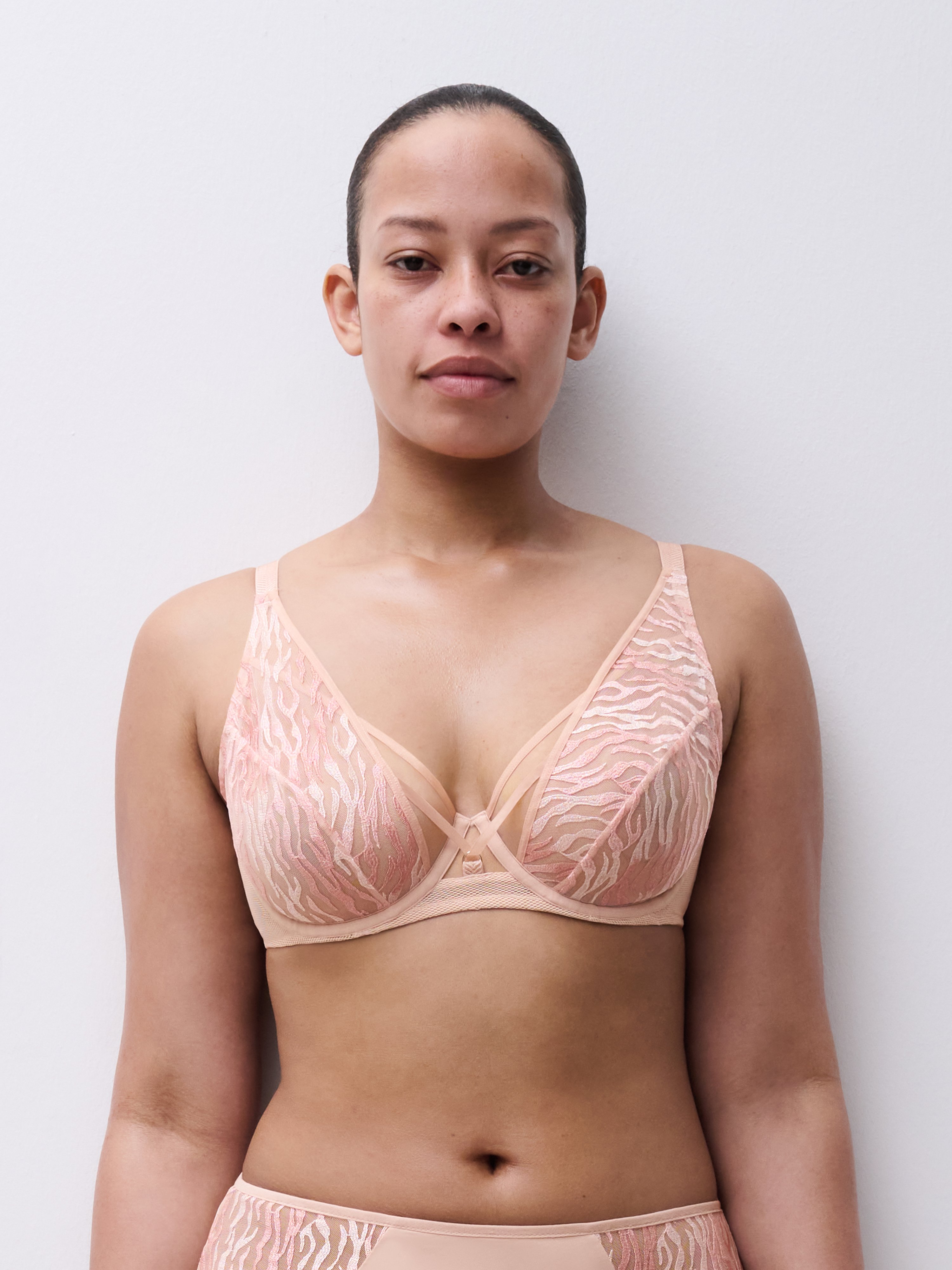 Full-cup bra CHANTELLE PULP Pink