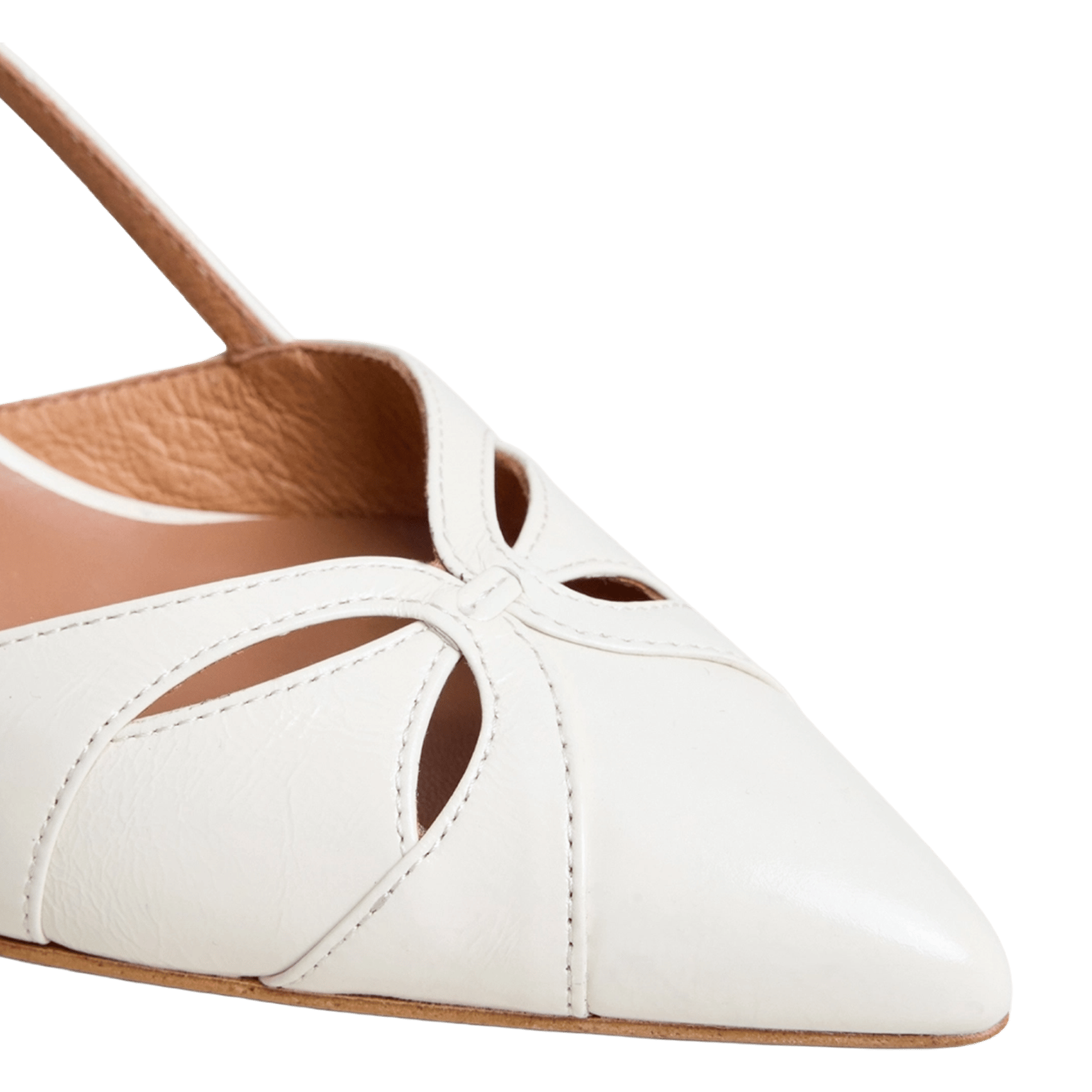 Hoge sandalen van leer JONAK Wit