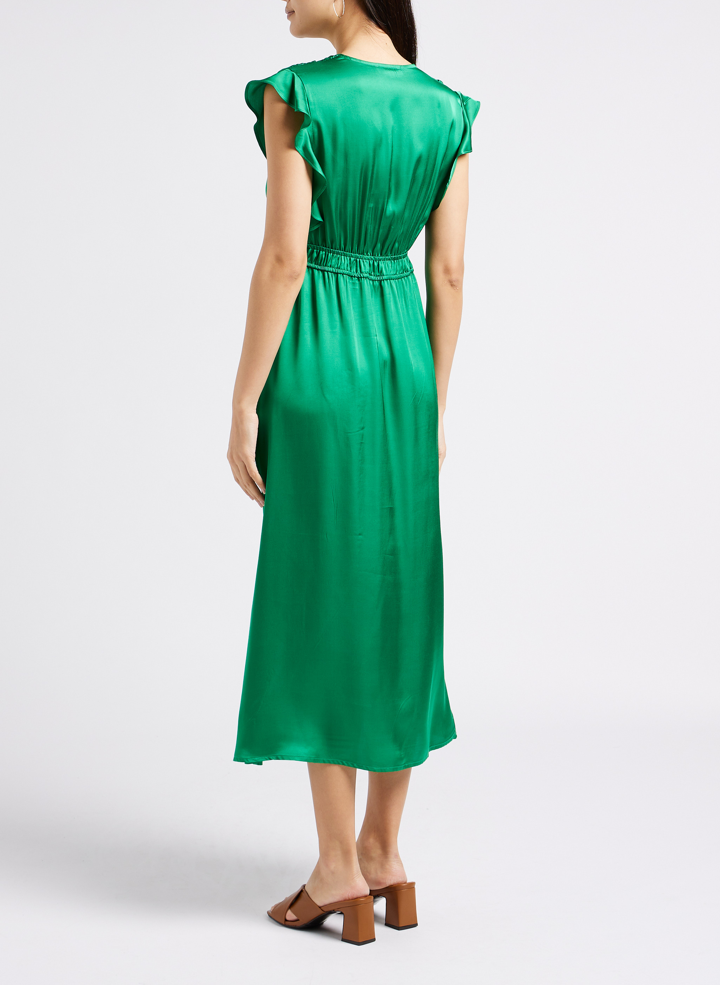 Hohe Ledersandalen BILLI BI Braun