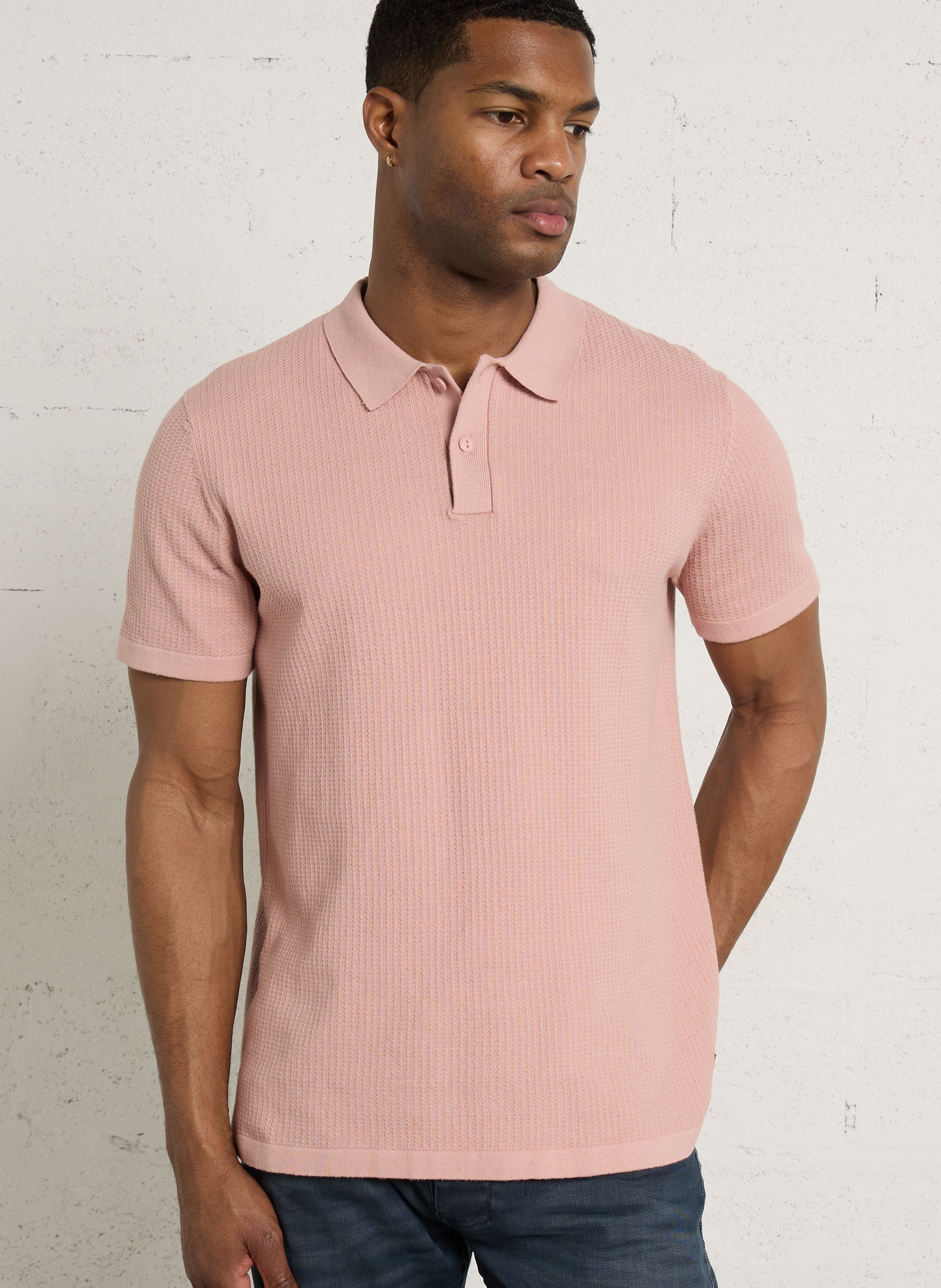 Cotton polo shirt LE TEMPS DES CERISES Pink