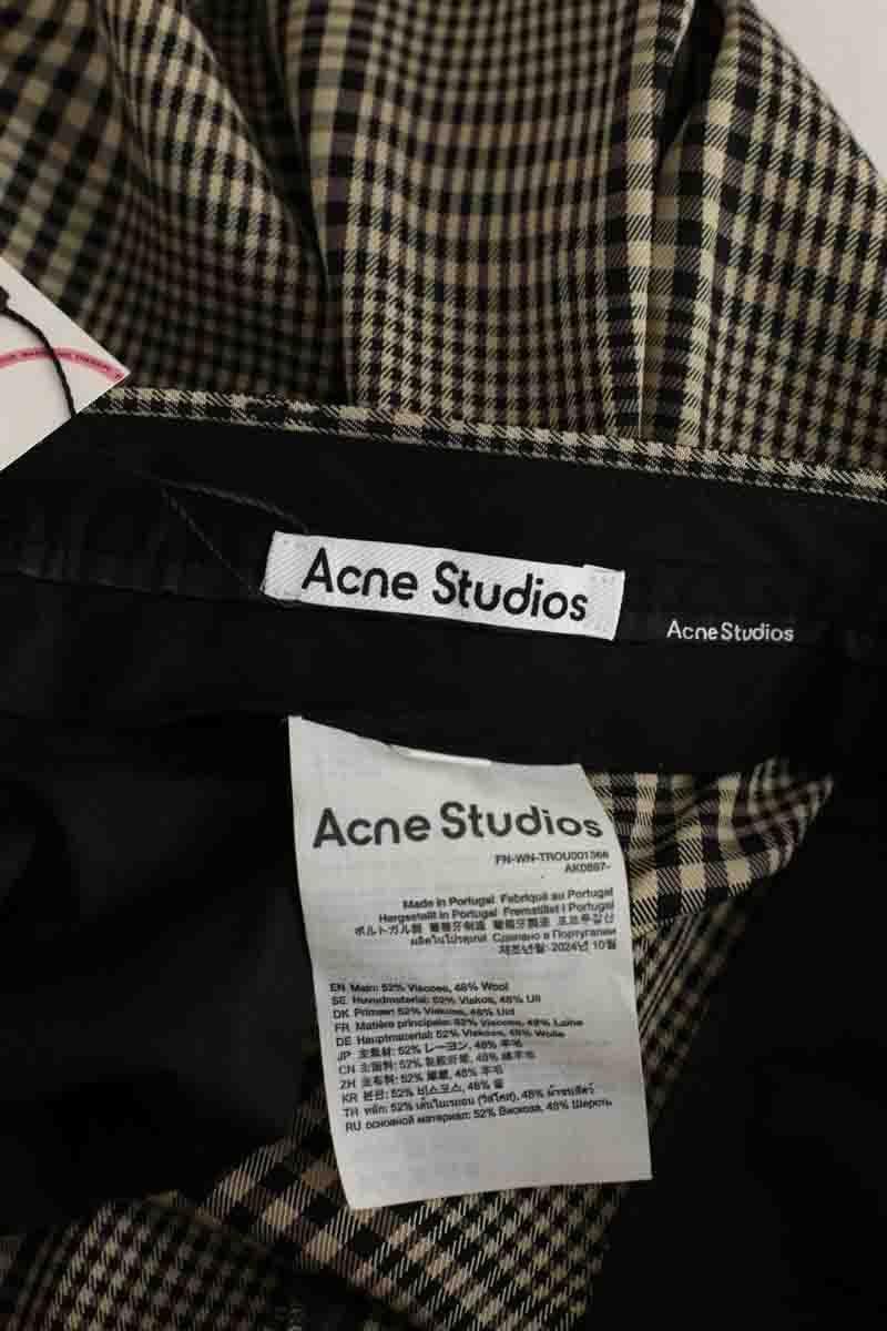 Pantalon droit ACNE STUDIOS - Seconde Main Beige