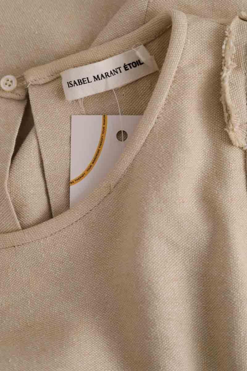 Robe ISABEL MARANT ÉTOILE - SECONDE MAIN Beige
