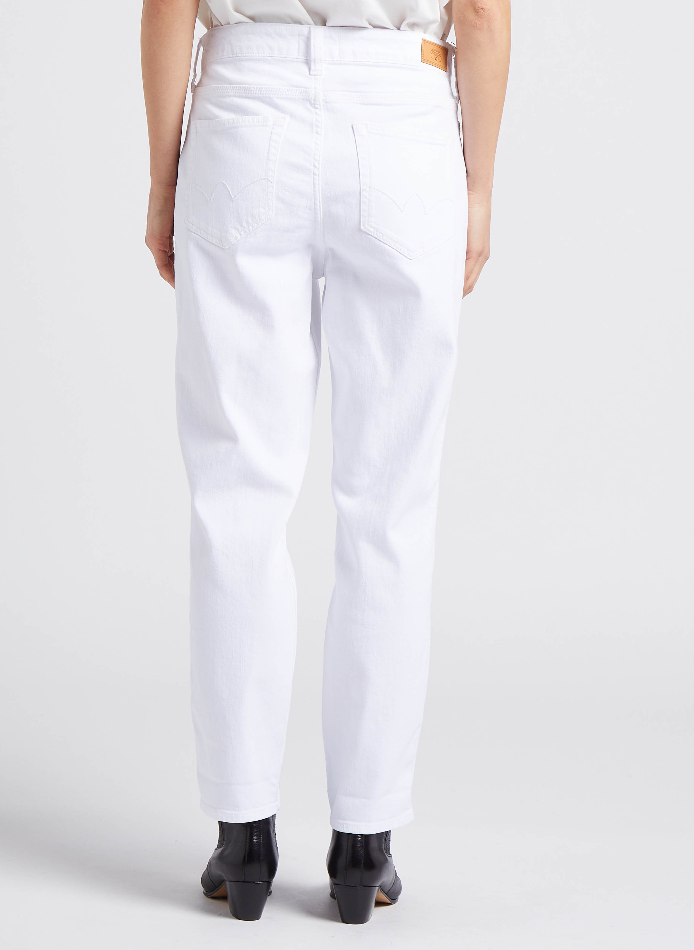 Jeans aus Stretch-Baumwolle LE TEMPS DES CERISES Weiss