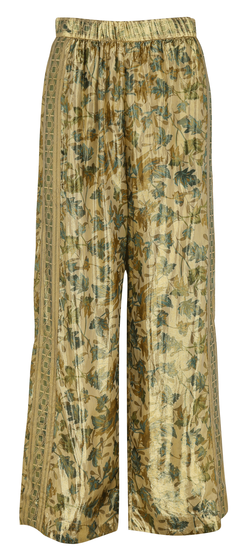 Wijde broek met print MES DEMOISELLES Veelkleurig