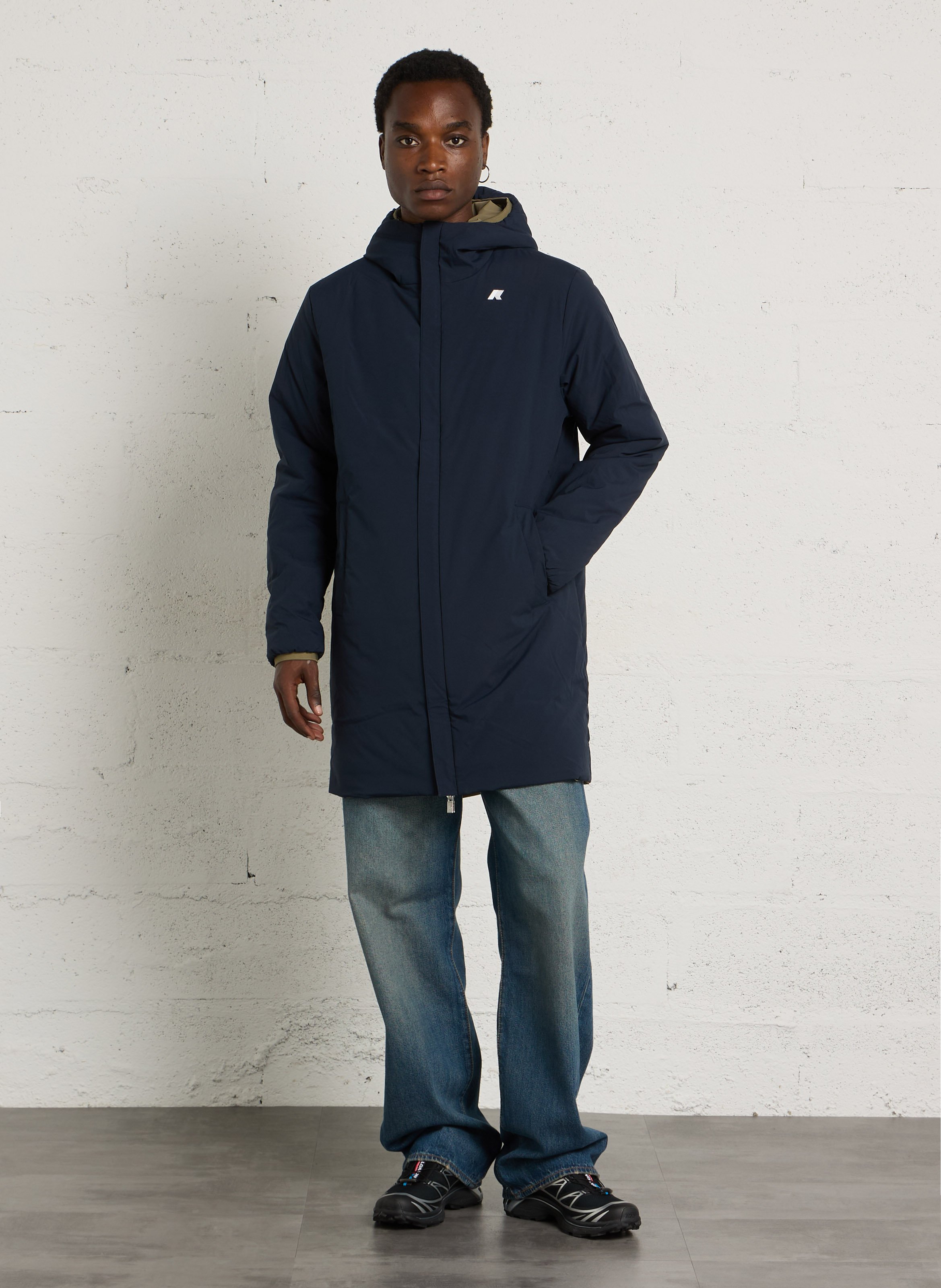 Straight jacket with hood K-WAY Multicolored