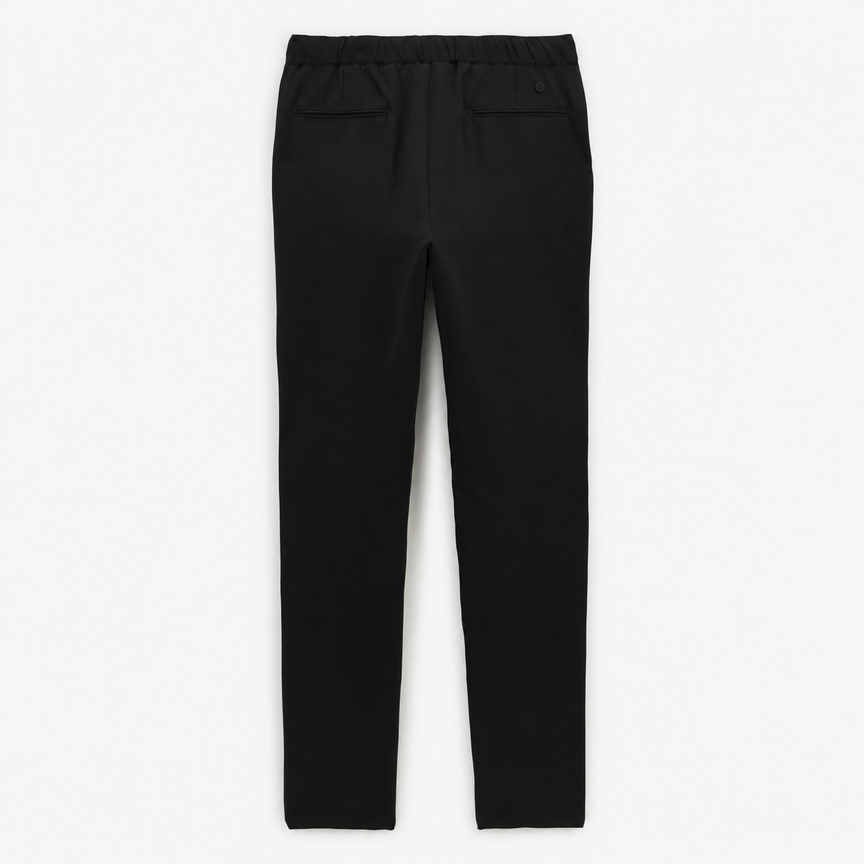 Black 549 stretch chino trousers with elasticated waistband SERGE BLANCO Black