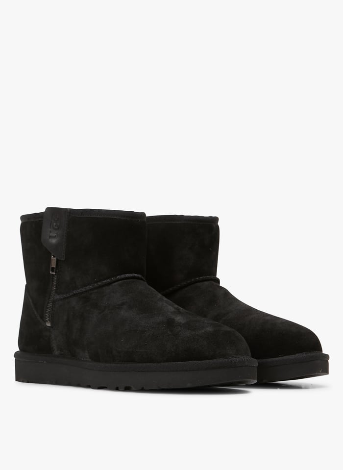 Bottines En Cuir Black Ugg Femme Place des Tendances