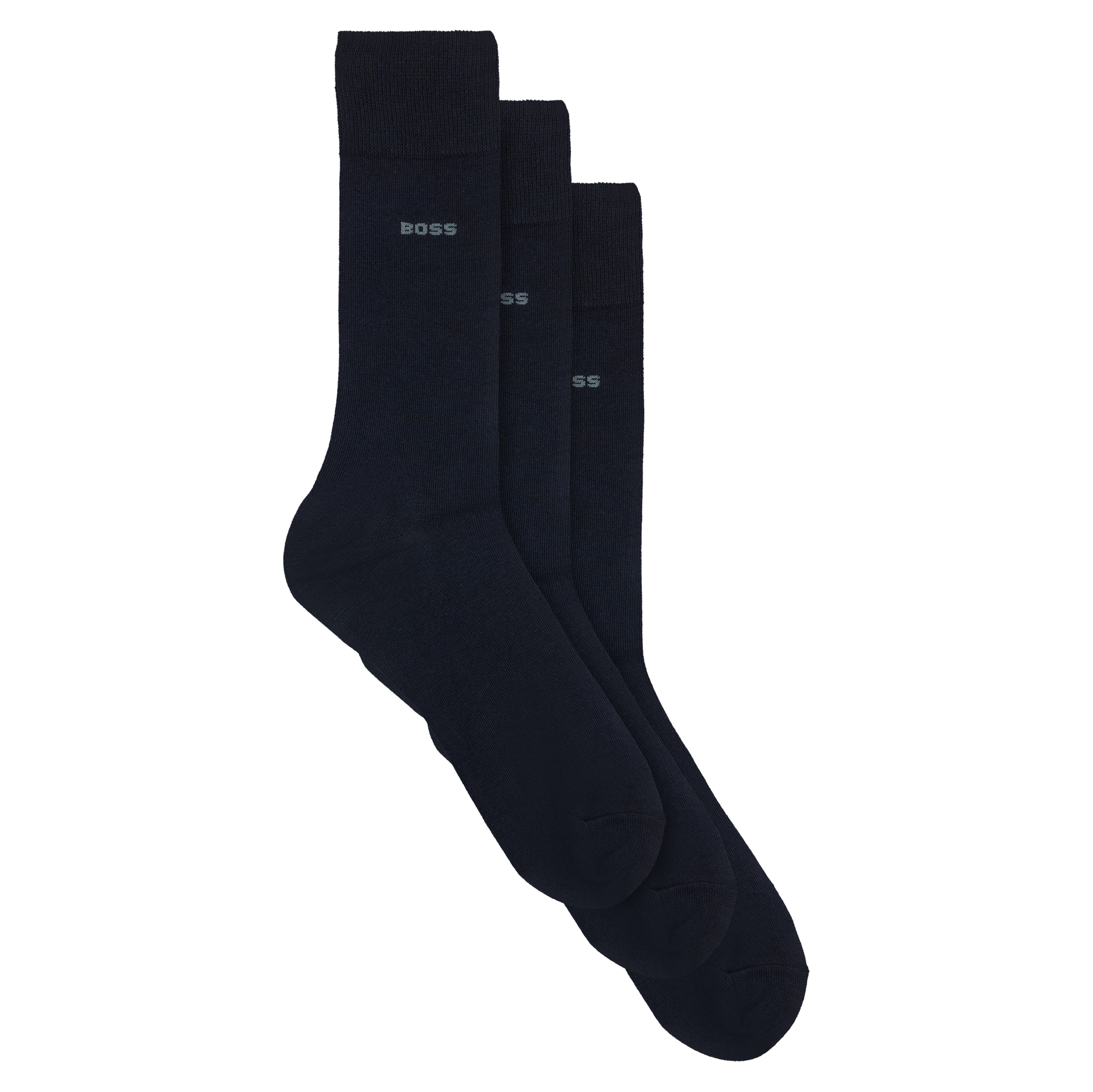 Set of three pairs of cotton socks BOSS