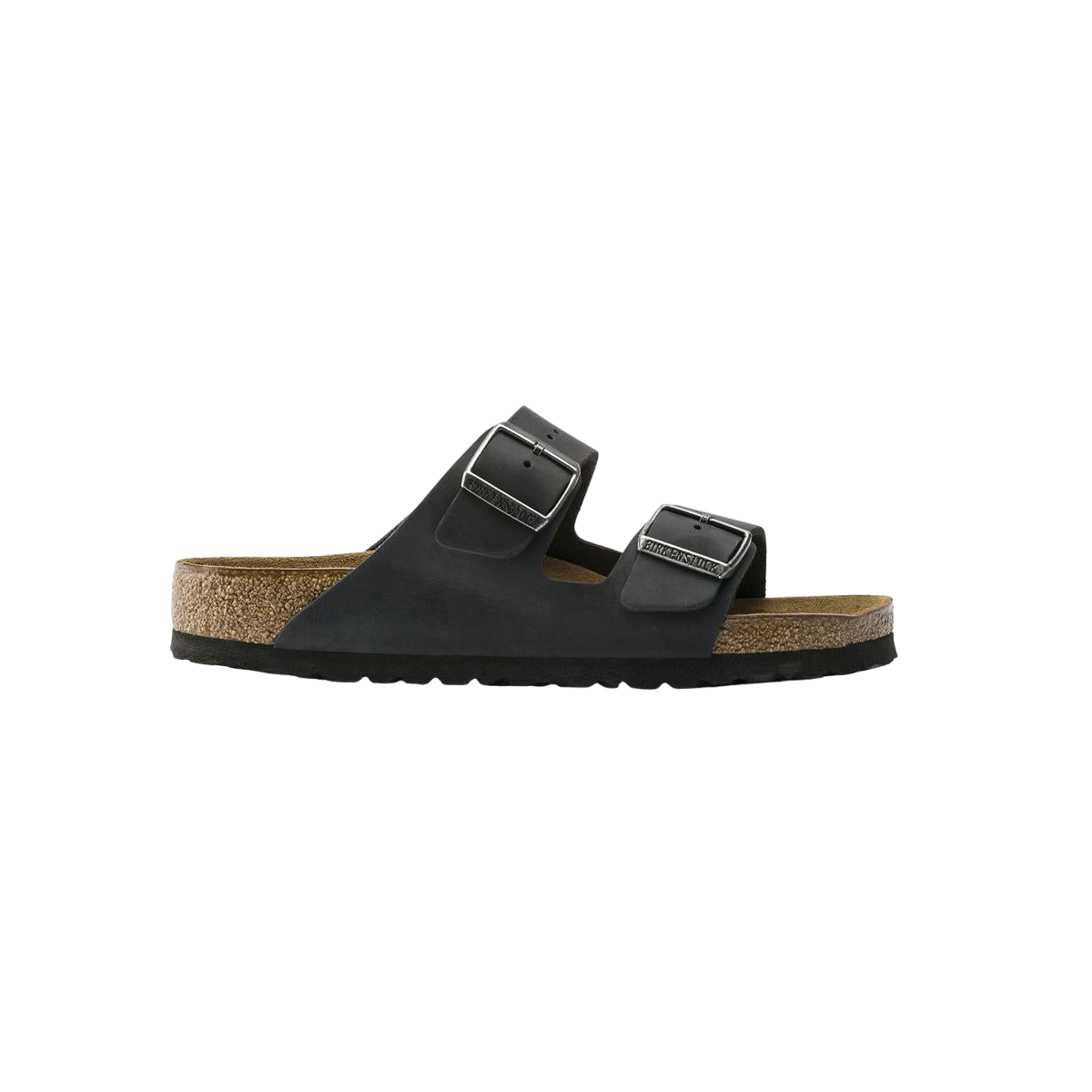 Faux leather sandals BIRKENSTOCK Black