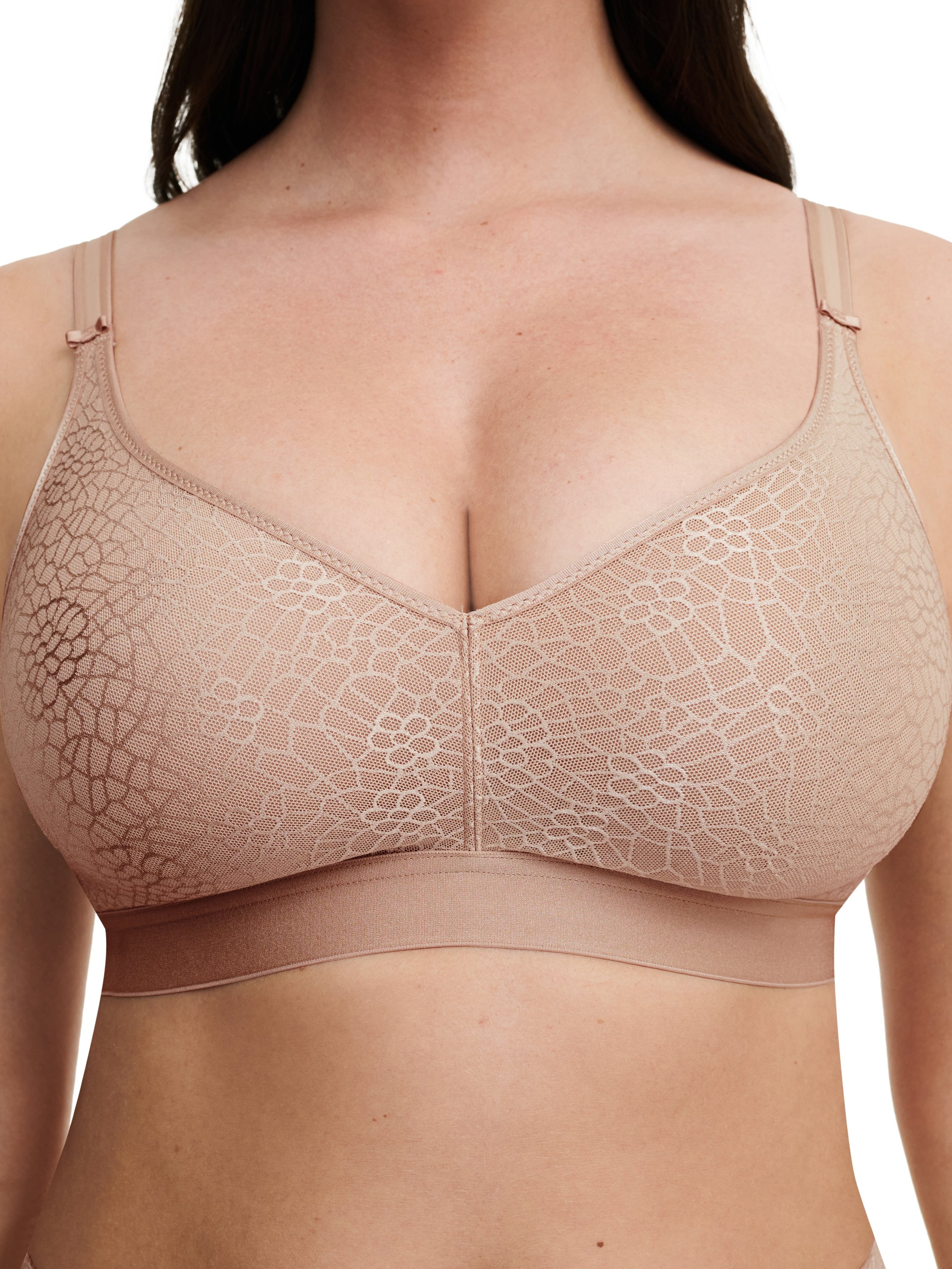Non-wired support bra CHANTELLE Beige