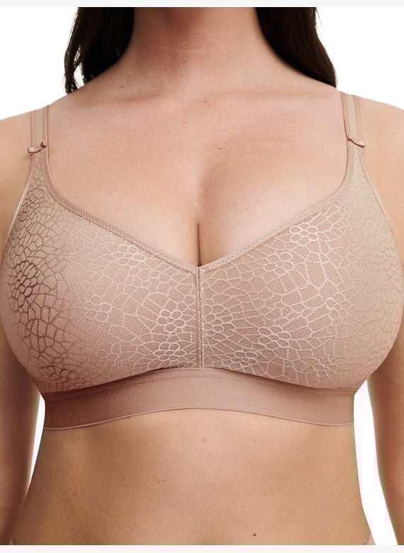 Non-wired support bra | Beige by CHANTELLE Non-wired support bra Beige