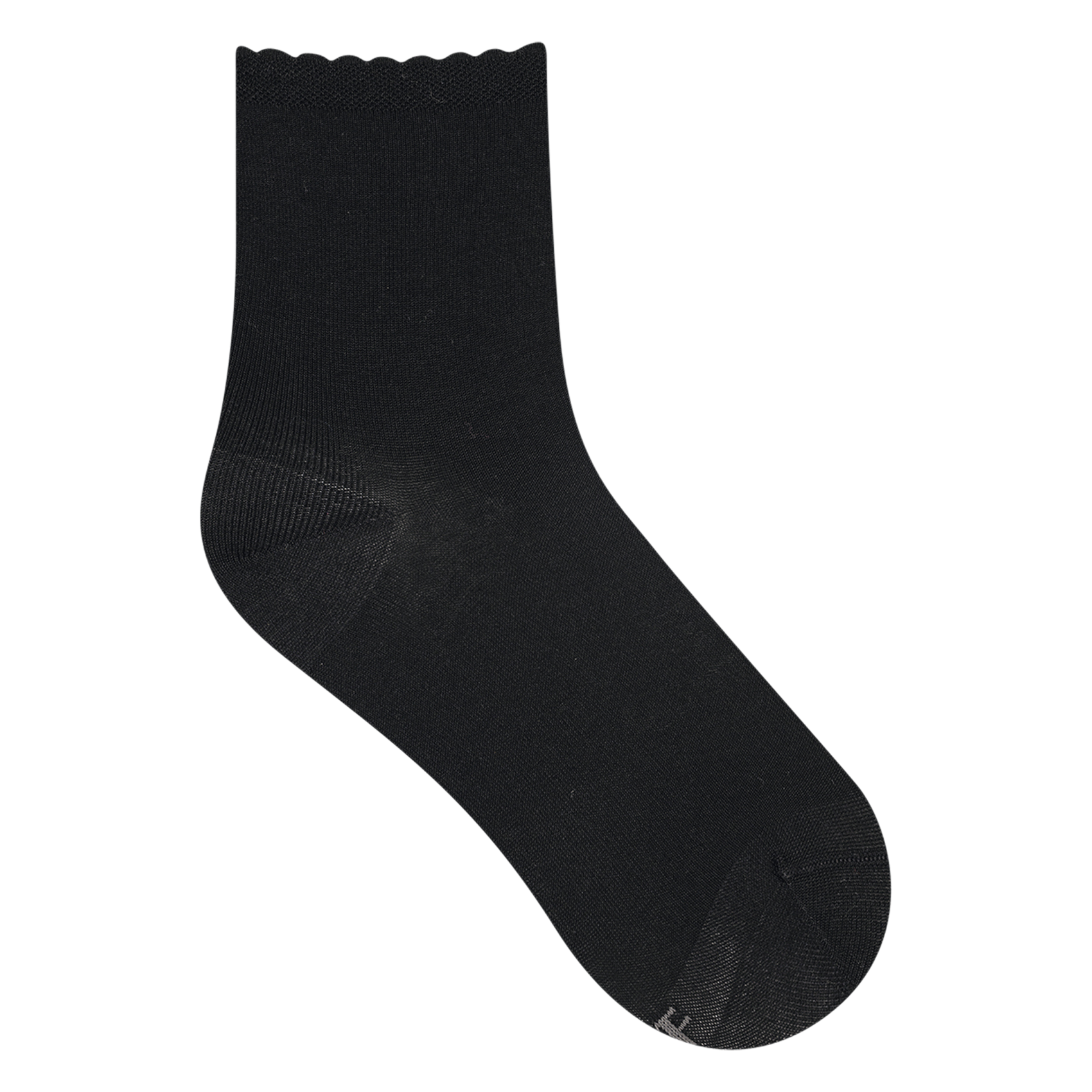 Cotton-blend crew socks BLEUFORET Black