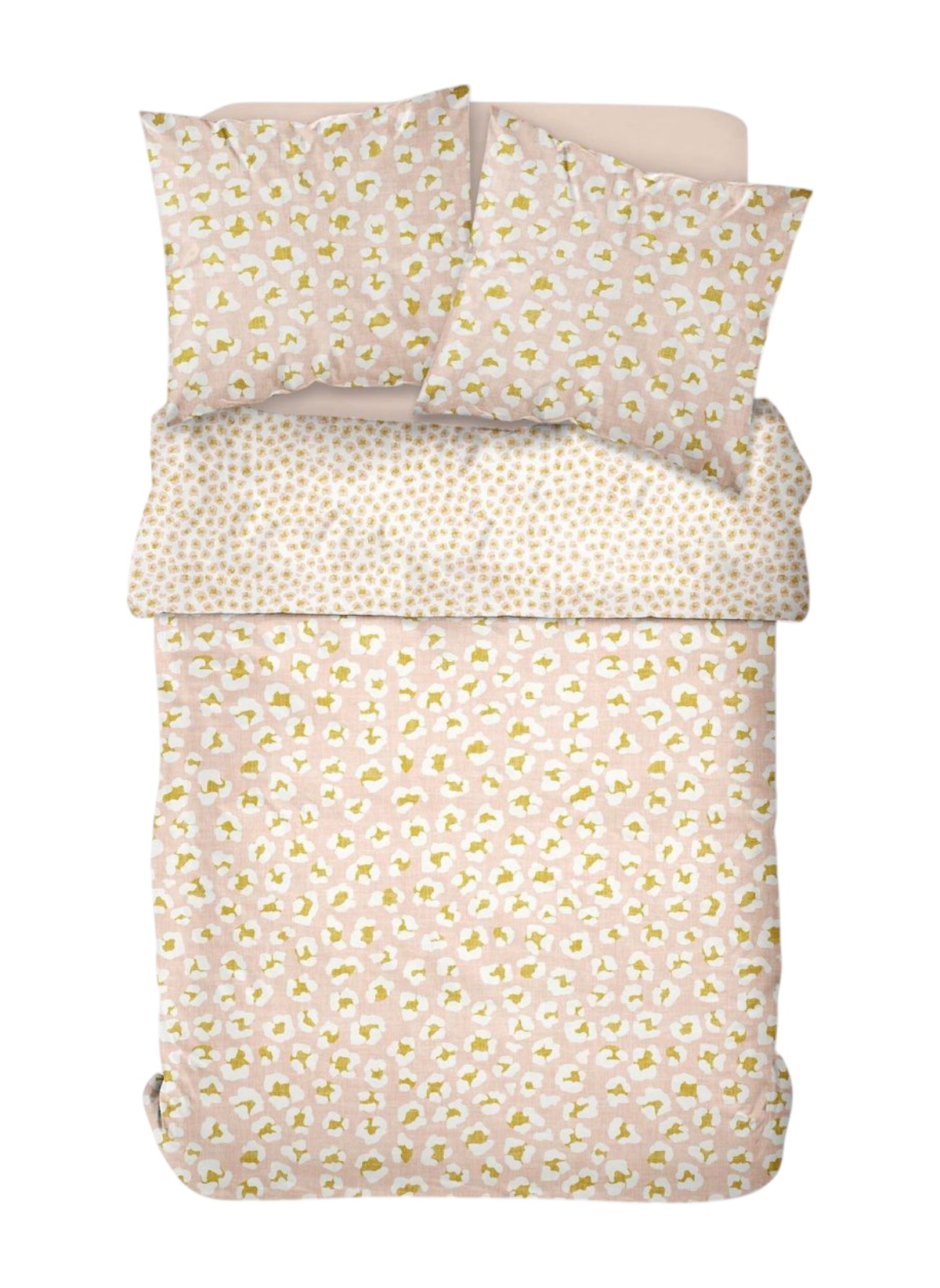 Printed cotton bed set TODAY LINGE DE MAISON Pink