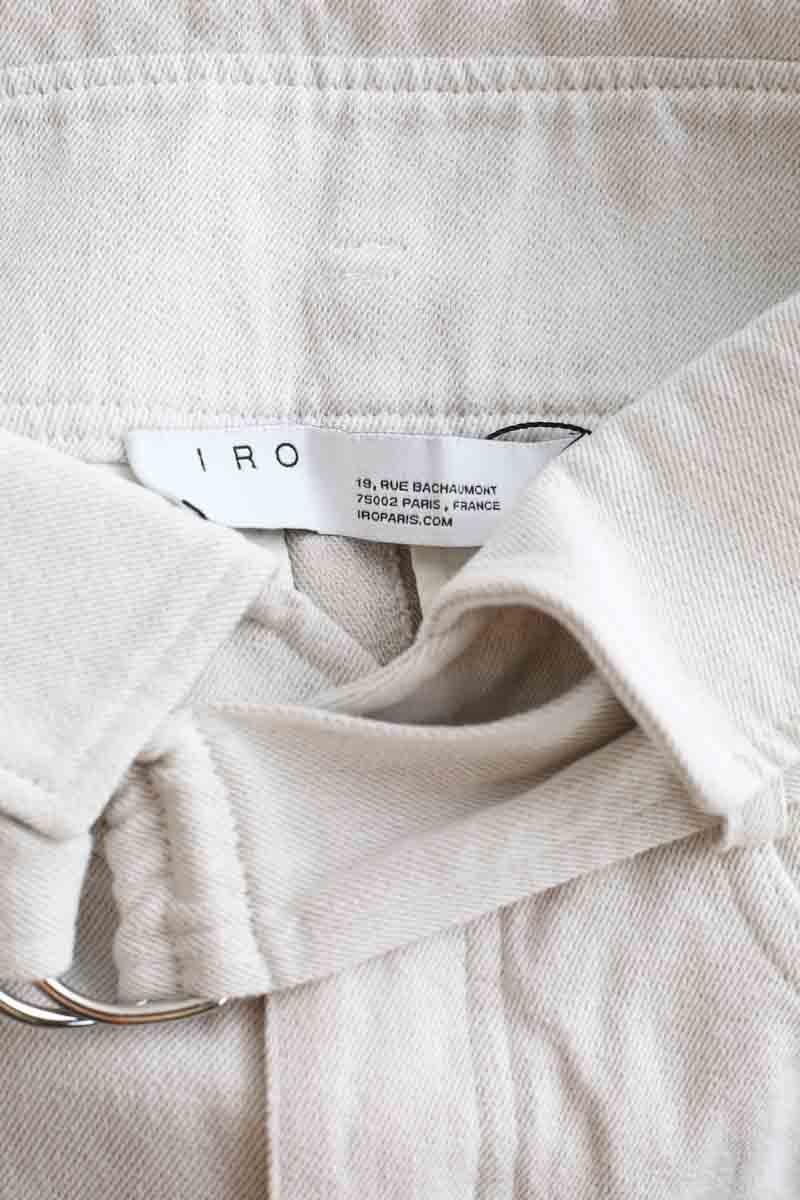 Cotton jeans IRO - Seconde Main White