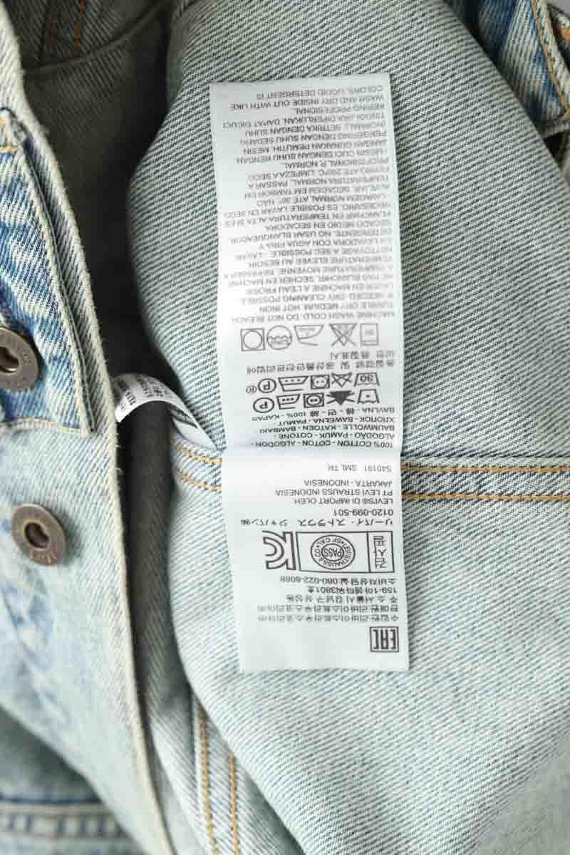 Cotton jacket LEVI'S - Seconde main White