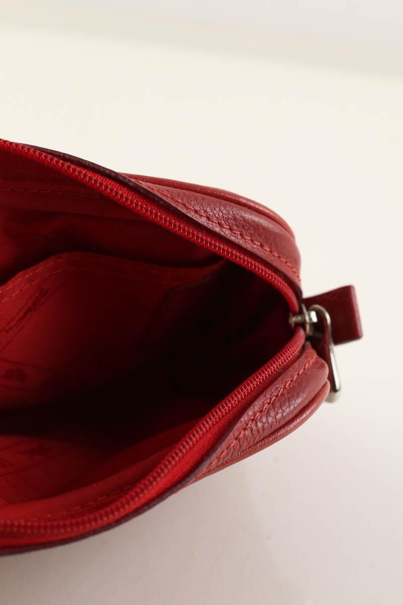 Leather waist bag LONGCHAMP - Seconde Main Red
