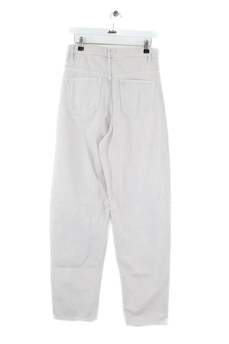 Wide-leg cotton jeans ISABEL MARANT ÉTOILE - SECONDE MAIN Grey