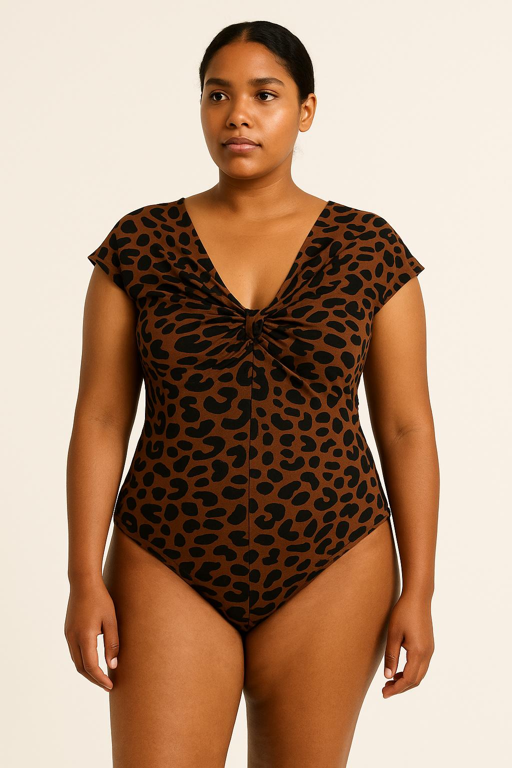 Top & tank top MAKE MY LEMONADE - Seconde Main Brown