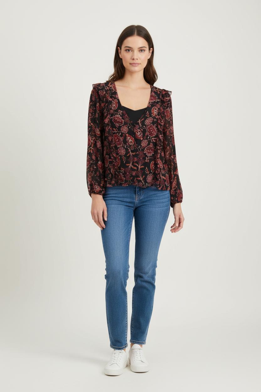 Blouse LOUISE MISHA - Seconde Main Black