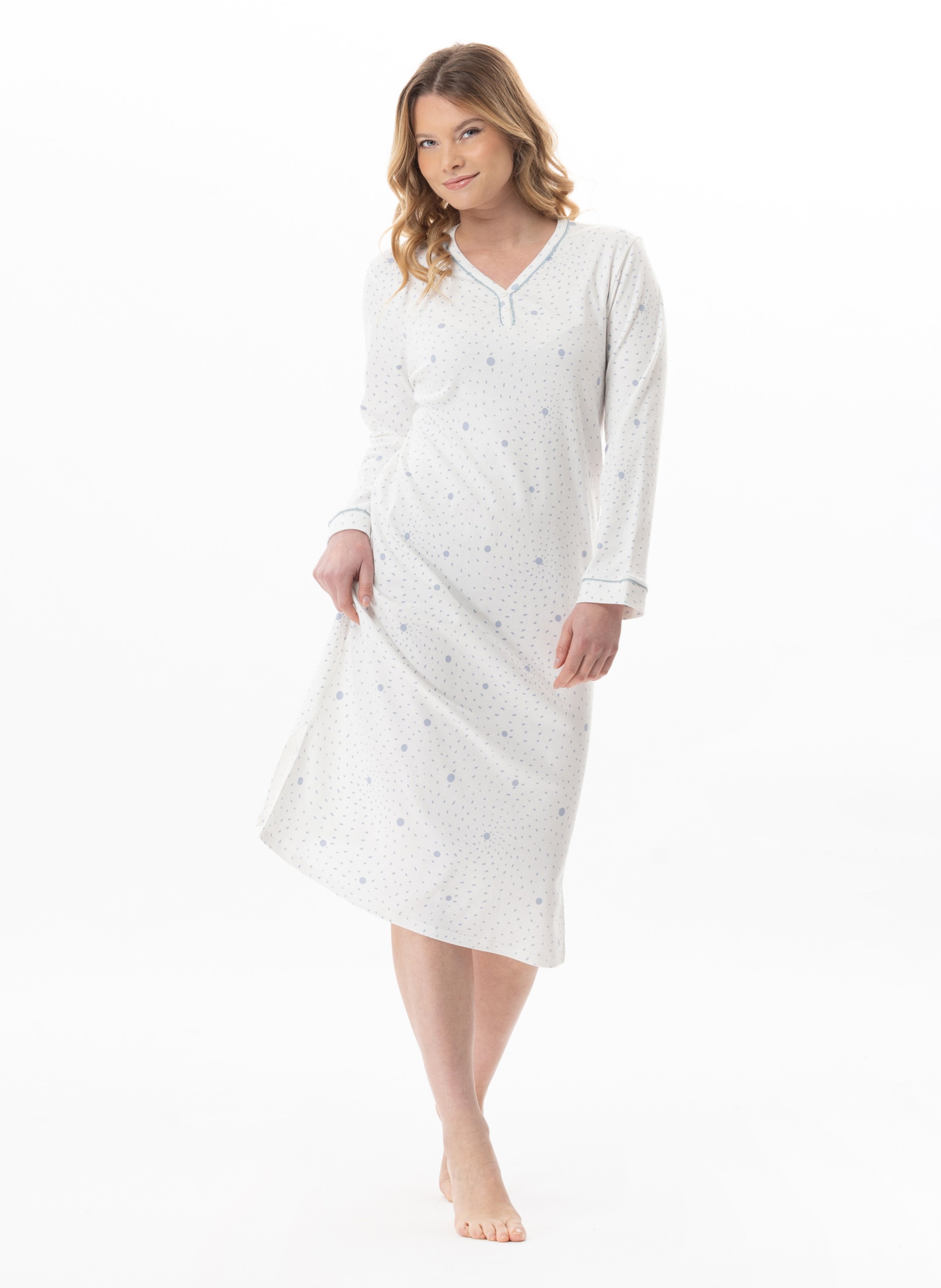 Cotton night shirt LE CHAT Multicolored