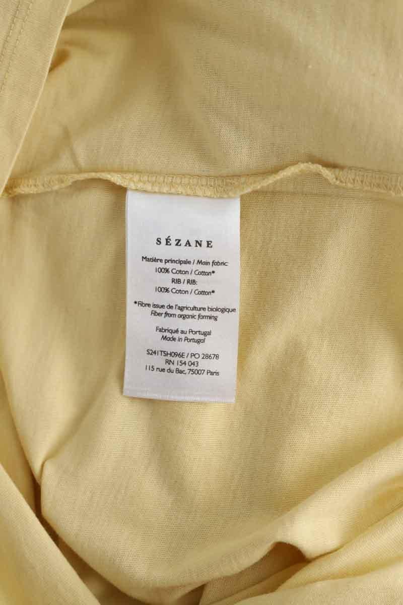 T-shirt SEZANE - Seconde main Yellow