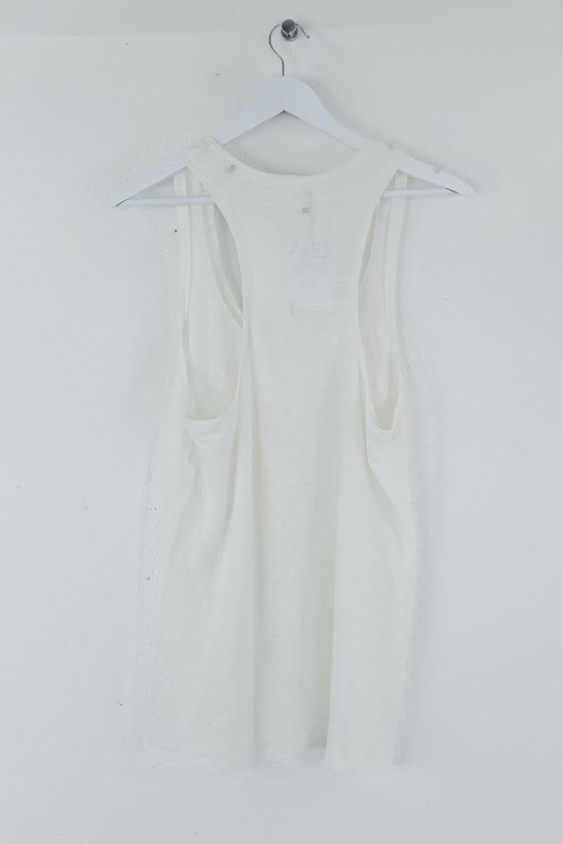 Azawood sleeveless top ISABEL MARANT ÉTOILE - SECONDE MAIN White