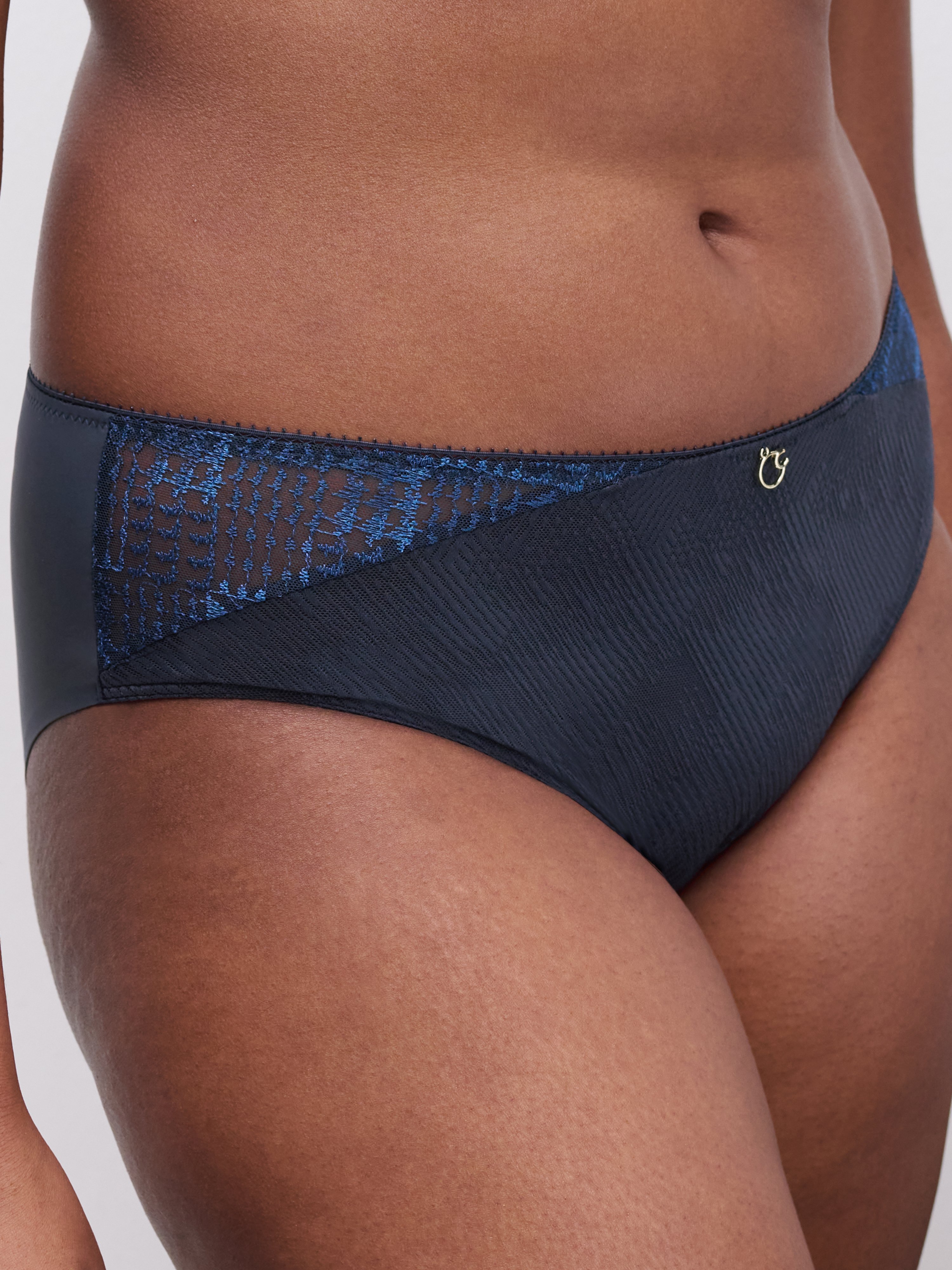 Dark Fold panties CHANTELLE Blue