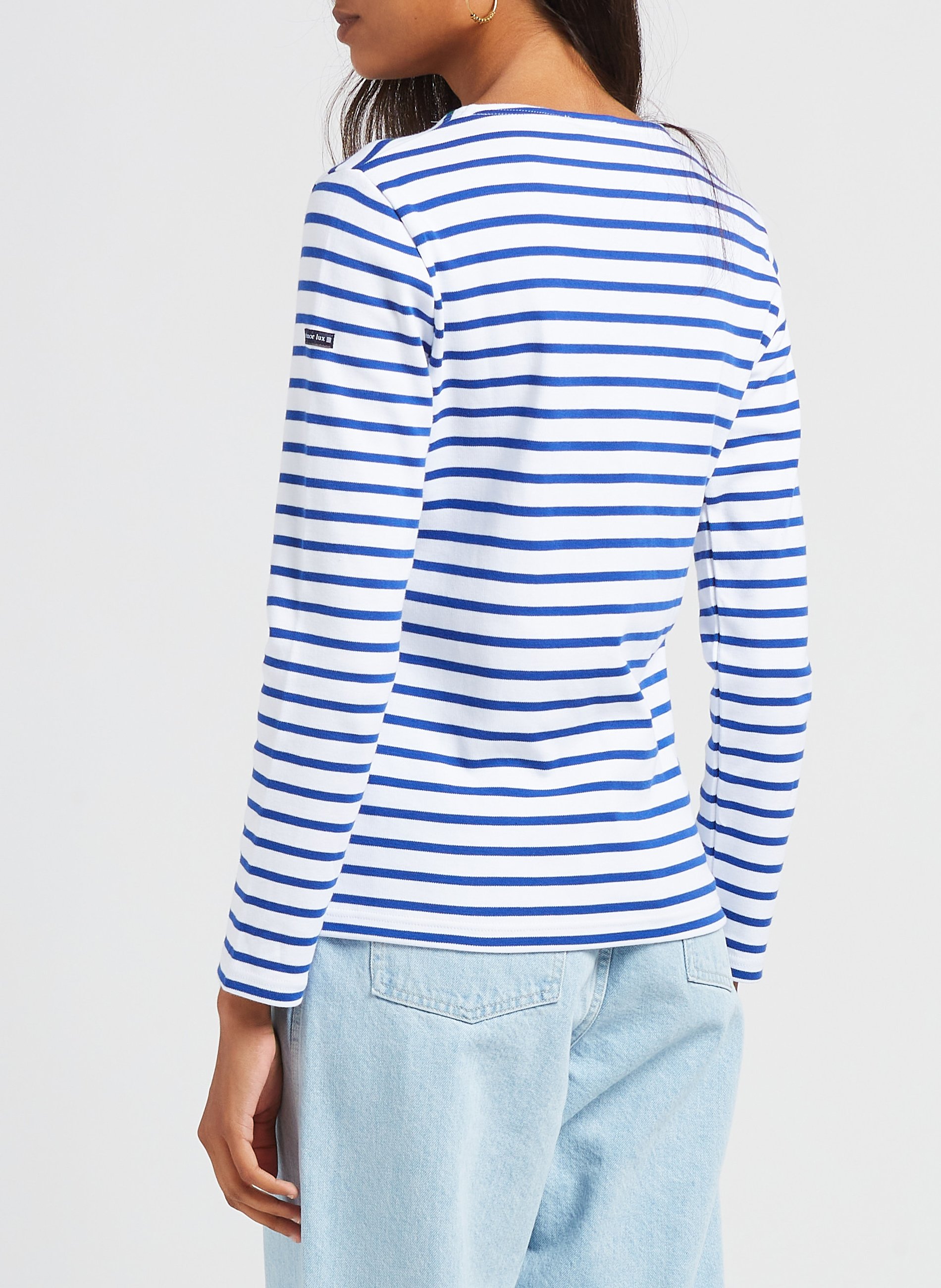 Matrosenshirt aus Baumwolle mit Rundhalsausschnitt ARMOR LUX Weiss