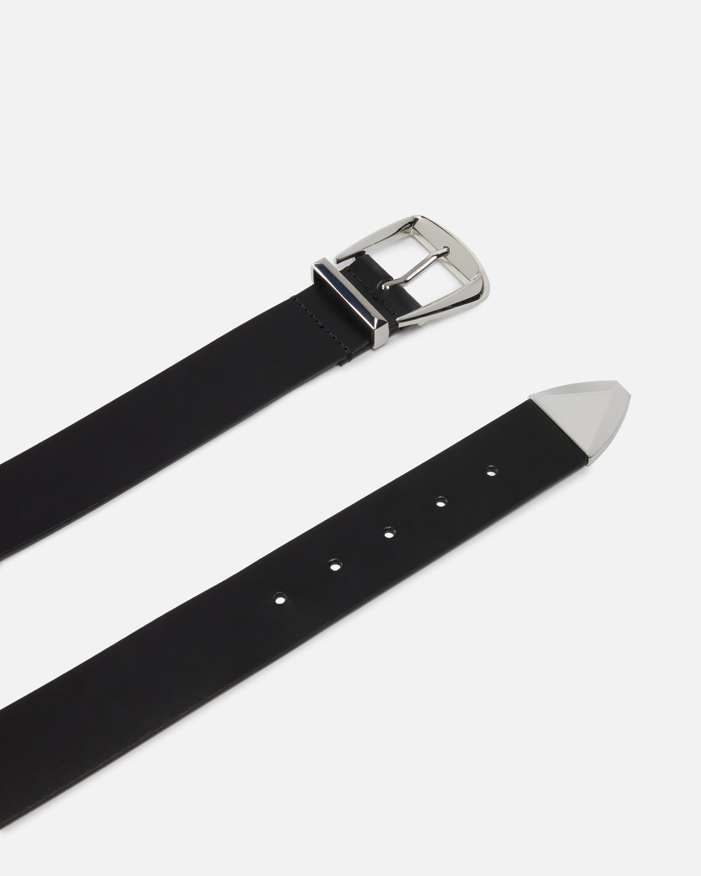 4 cm leather belt PINKO Black