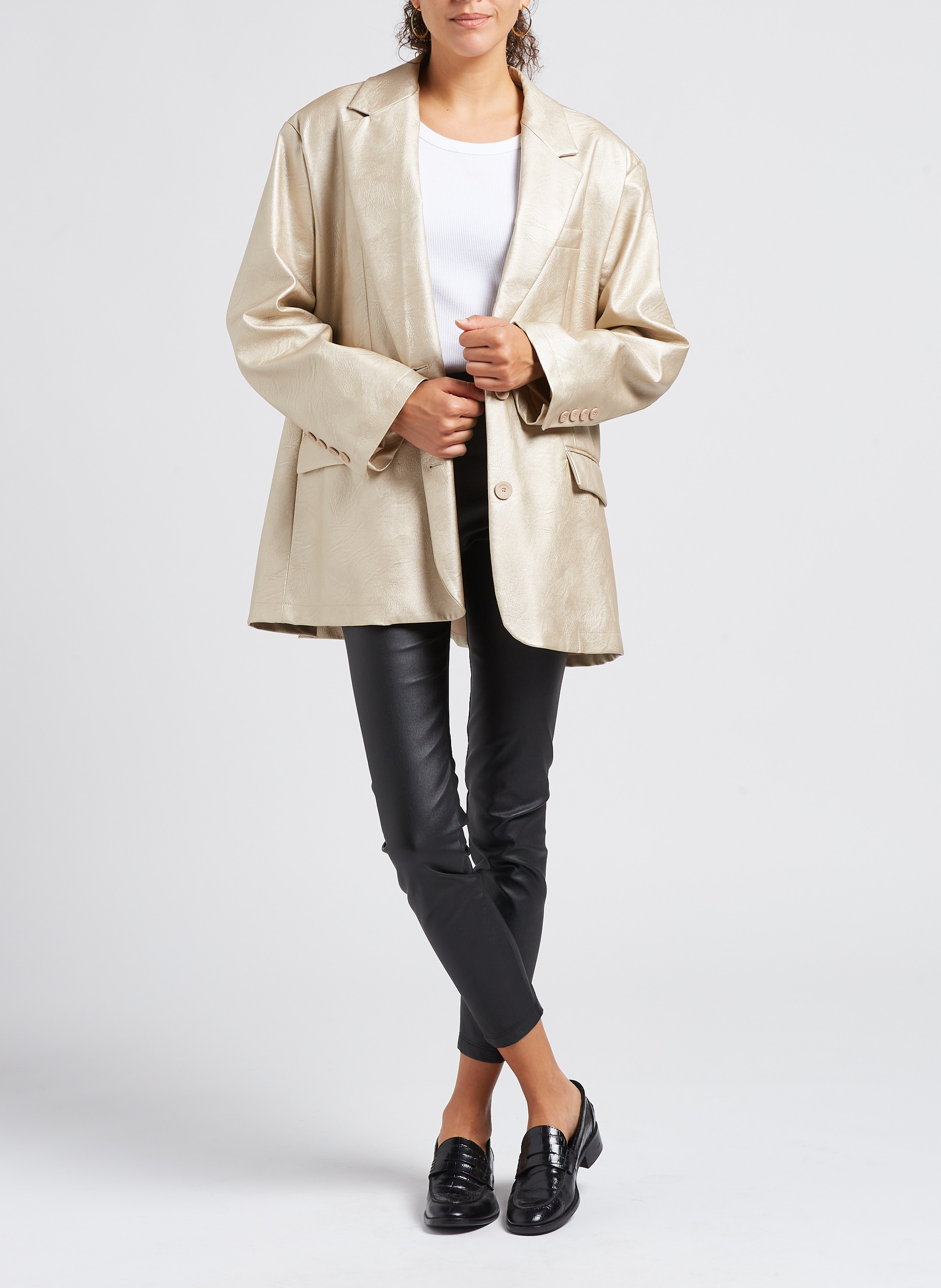 Veste blazer oversize  IMPERIAL Doré