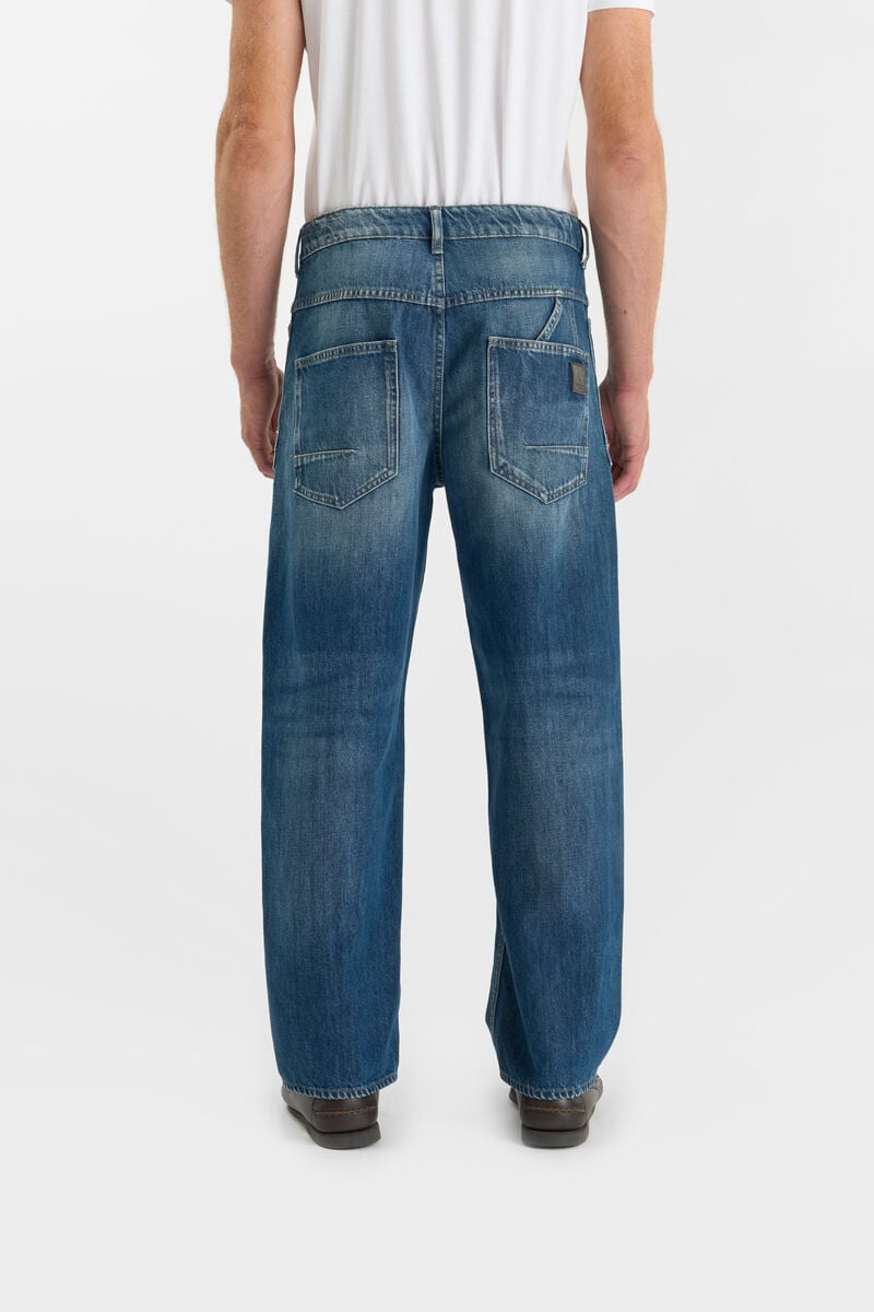 Loose jeans, wide loose fit, length 34 LE TEMPS DES CERISES Blue
