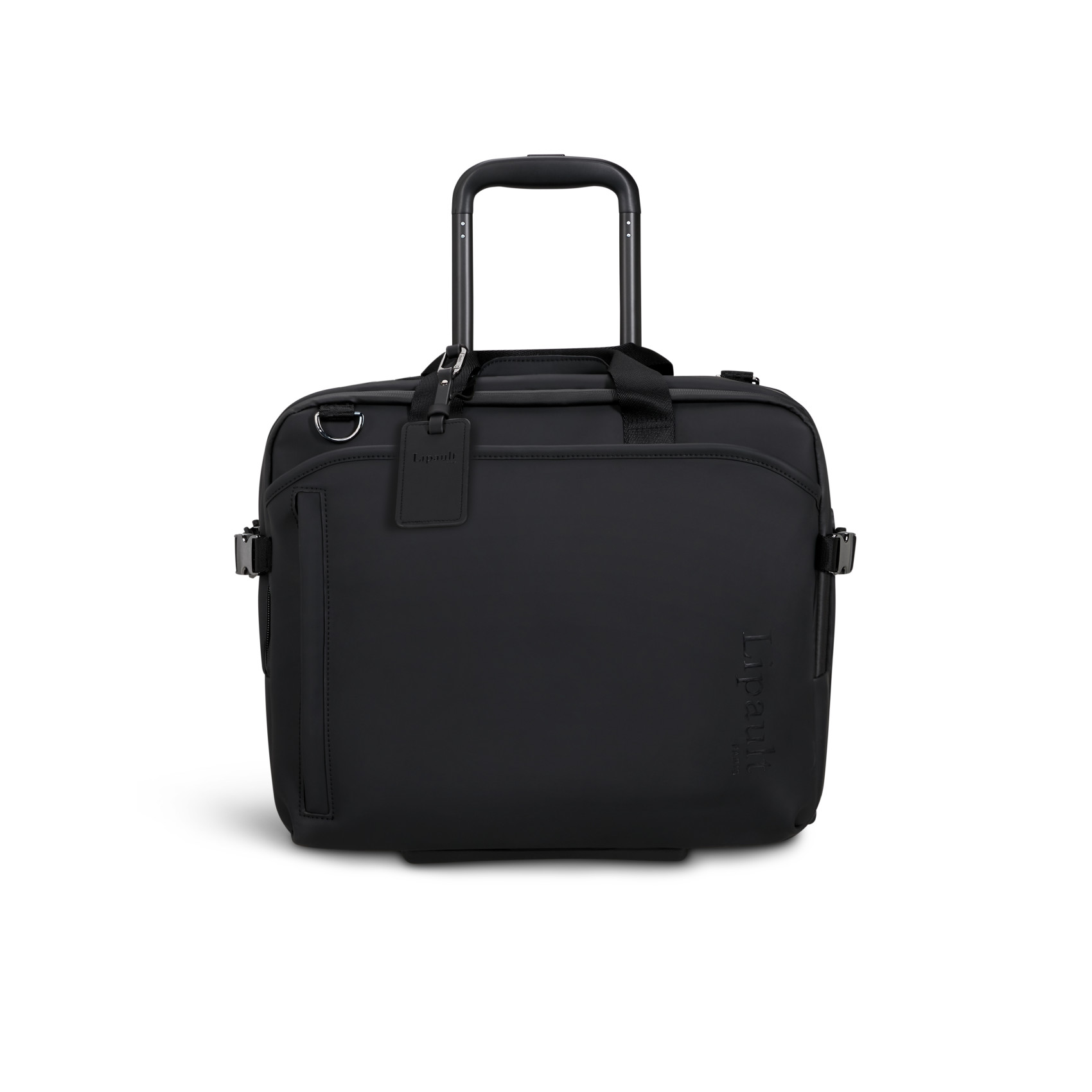 "Lost in Berlin Rolling Tote" LIPAULT Black
