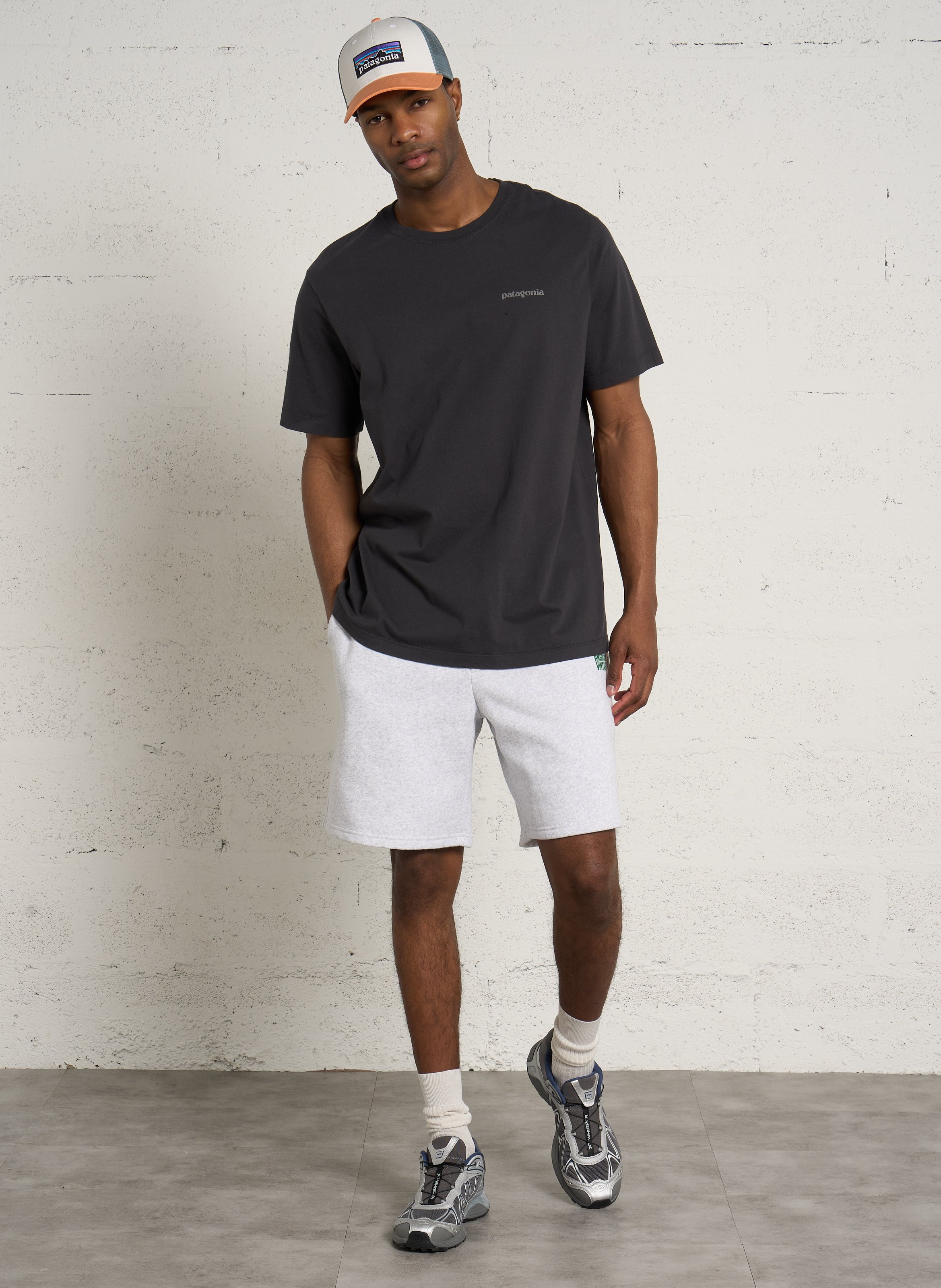 Straight sweatshorts AMERICAN VINTAGE Grey