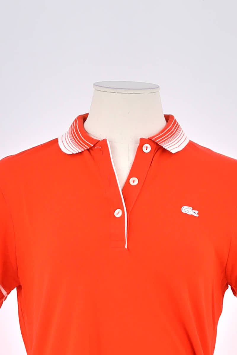Polo shirt LACOSTE - SECONDE MAIN Orange