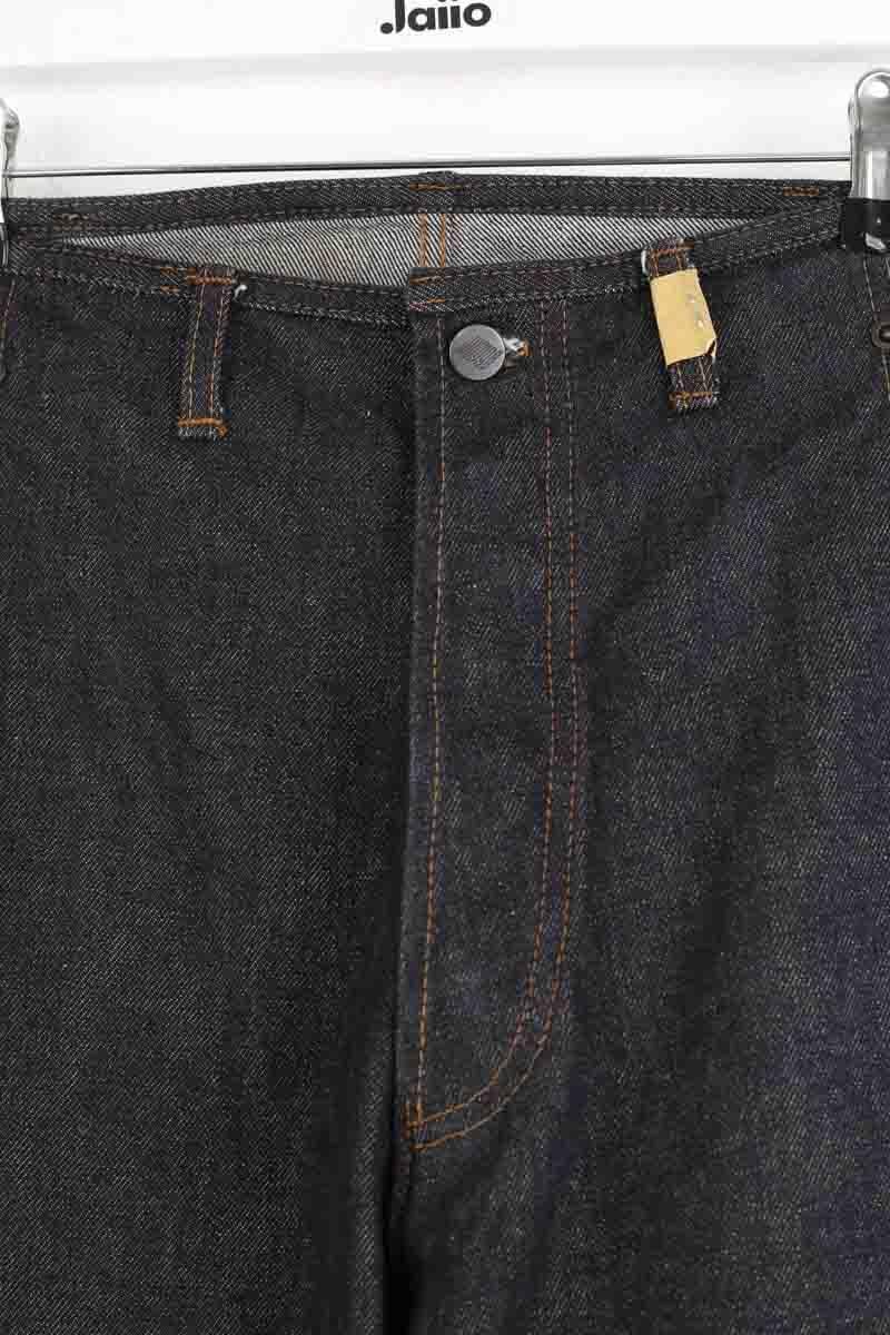 - Straight-leg jeans
- 5 pockets
- Straight cut
- Faded effect JEAN PAUL GAULTIER - SECONDE MAIN Black