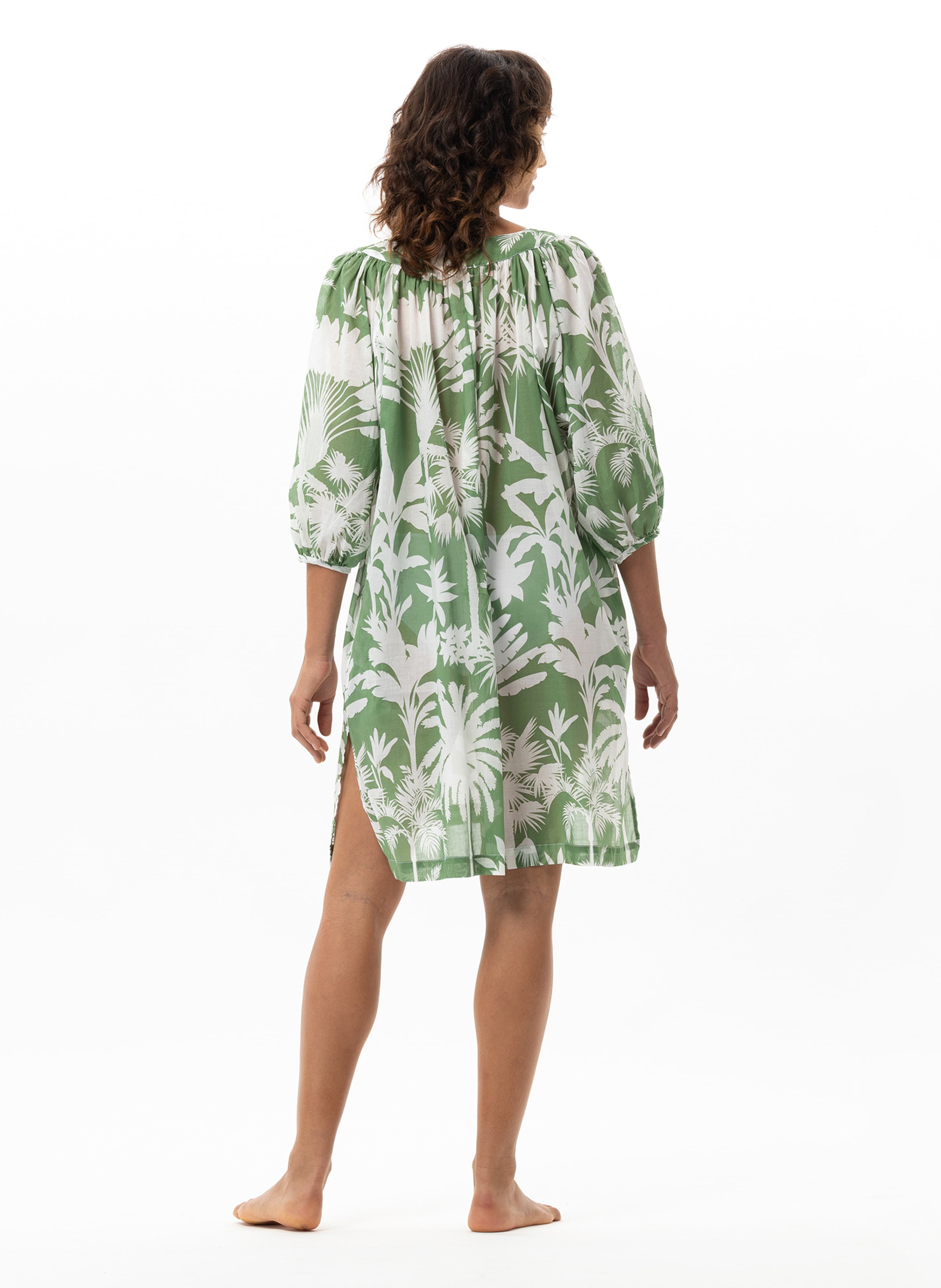 Kaftan en voile de coton LE CHAT Multicolore