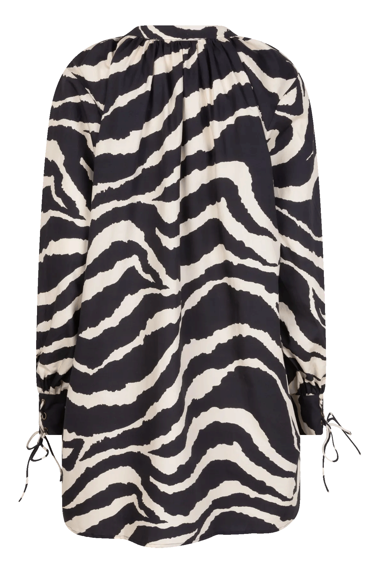 Robe courte à imprimé zèbre LOVE STORIES Noir