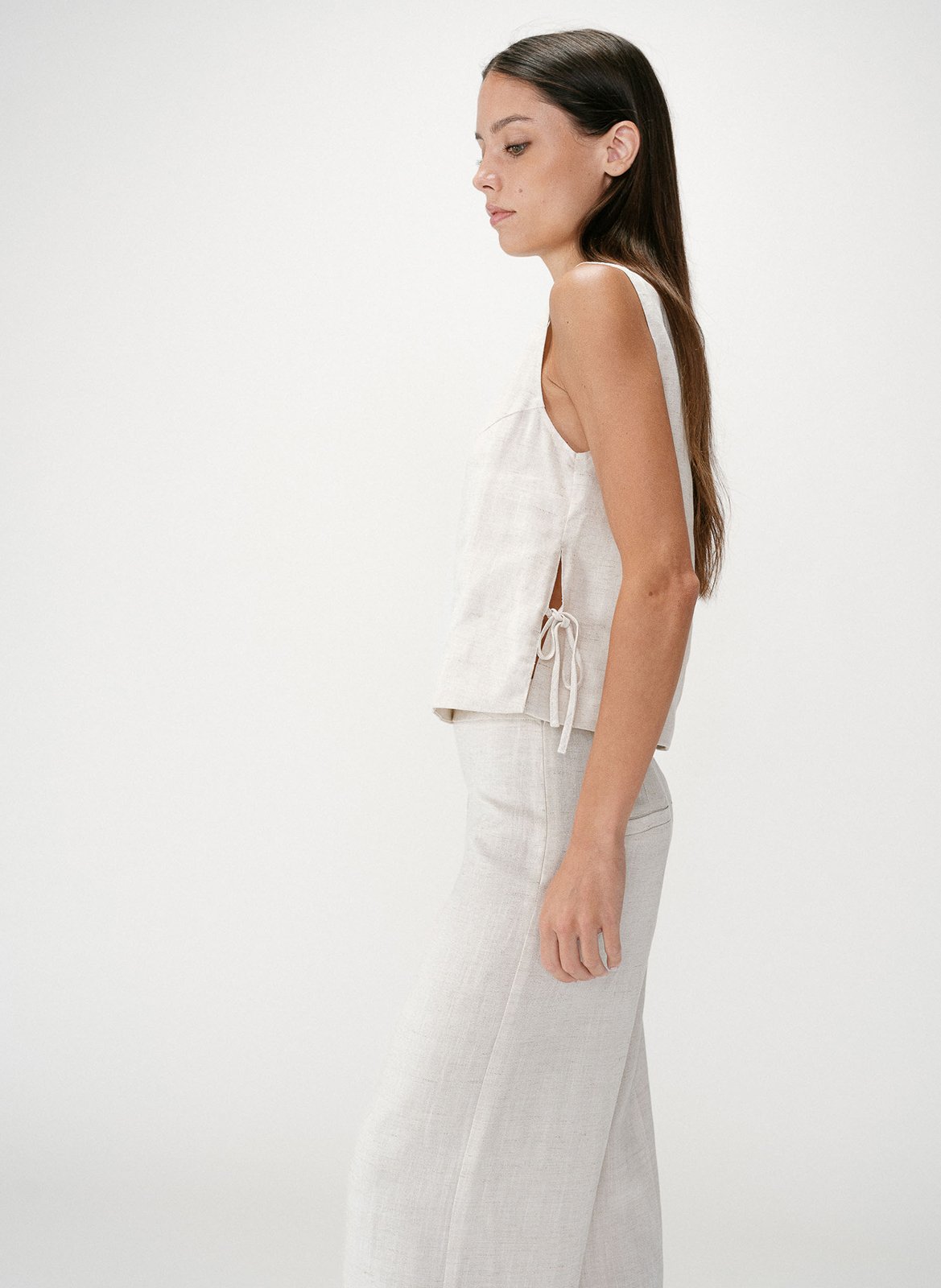 Round-neck top GRACE ET MILA Beige